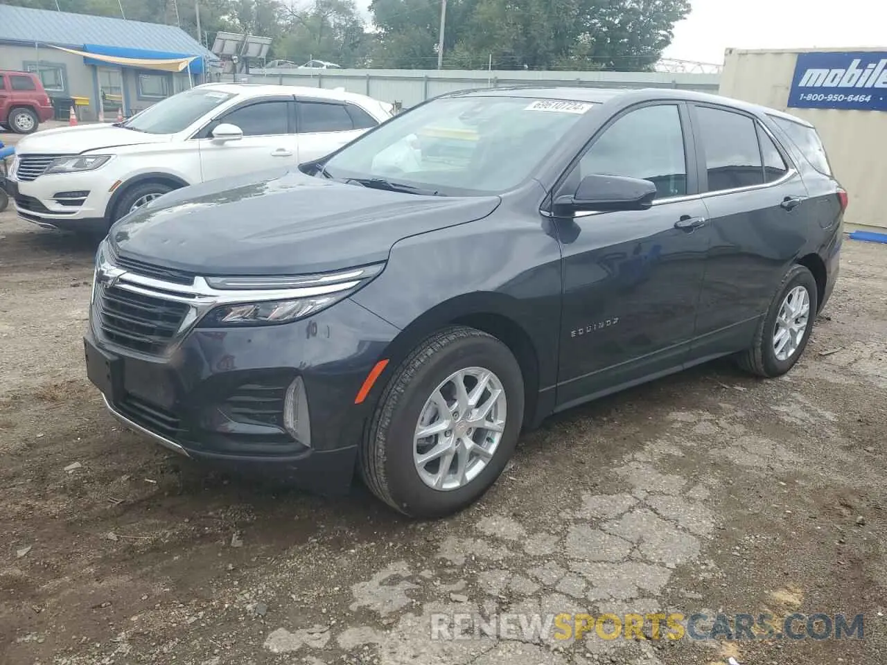 1 Photograph of a damaged car 3GNAXKEG9PS140513 CHEVROLET EQUINOX 2023