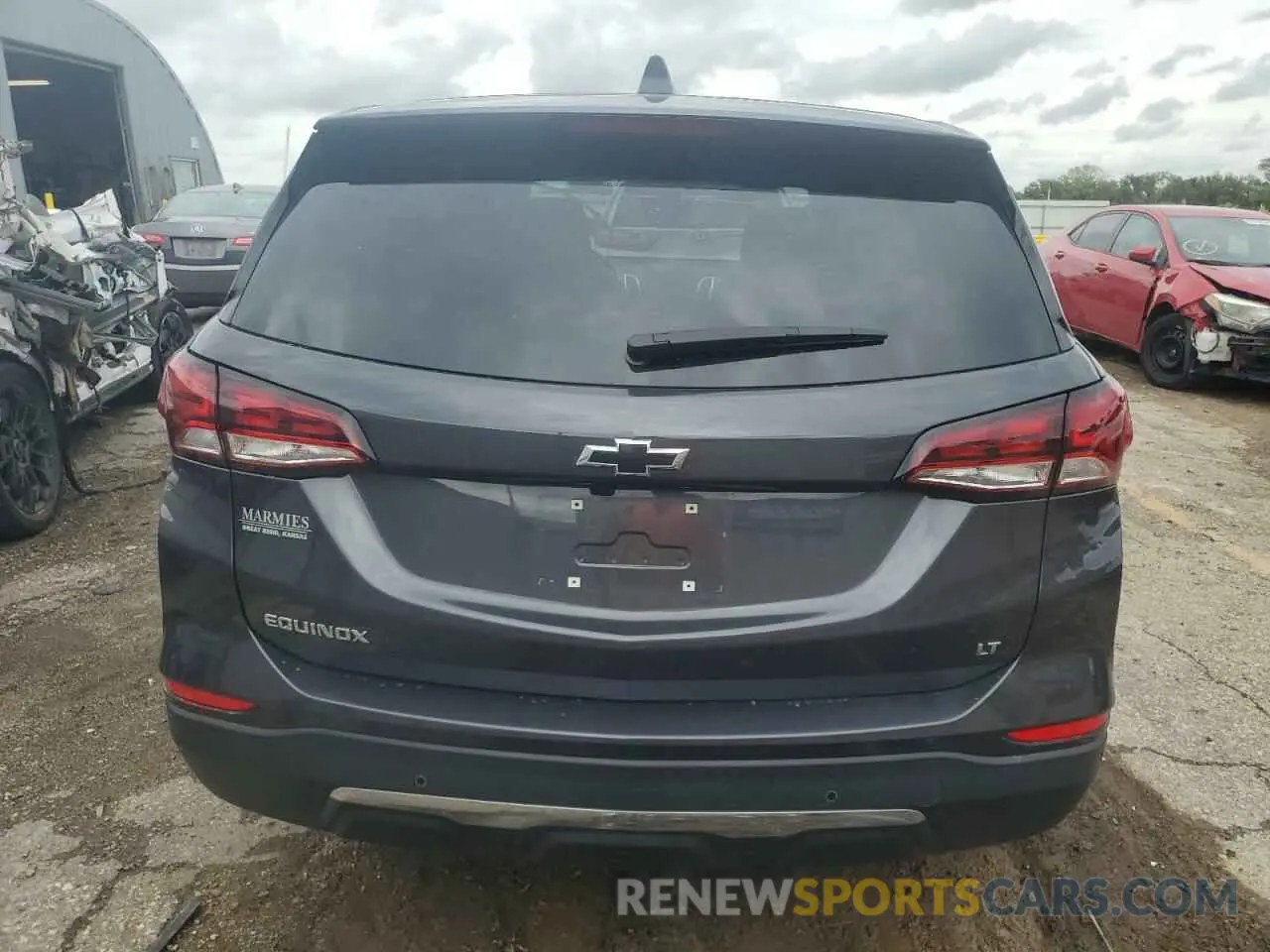 6 Photograph of a damaged car 3GNAXKEG9PS140513 CHEVROLET EQUINOX 2023