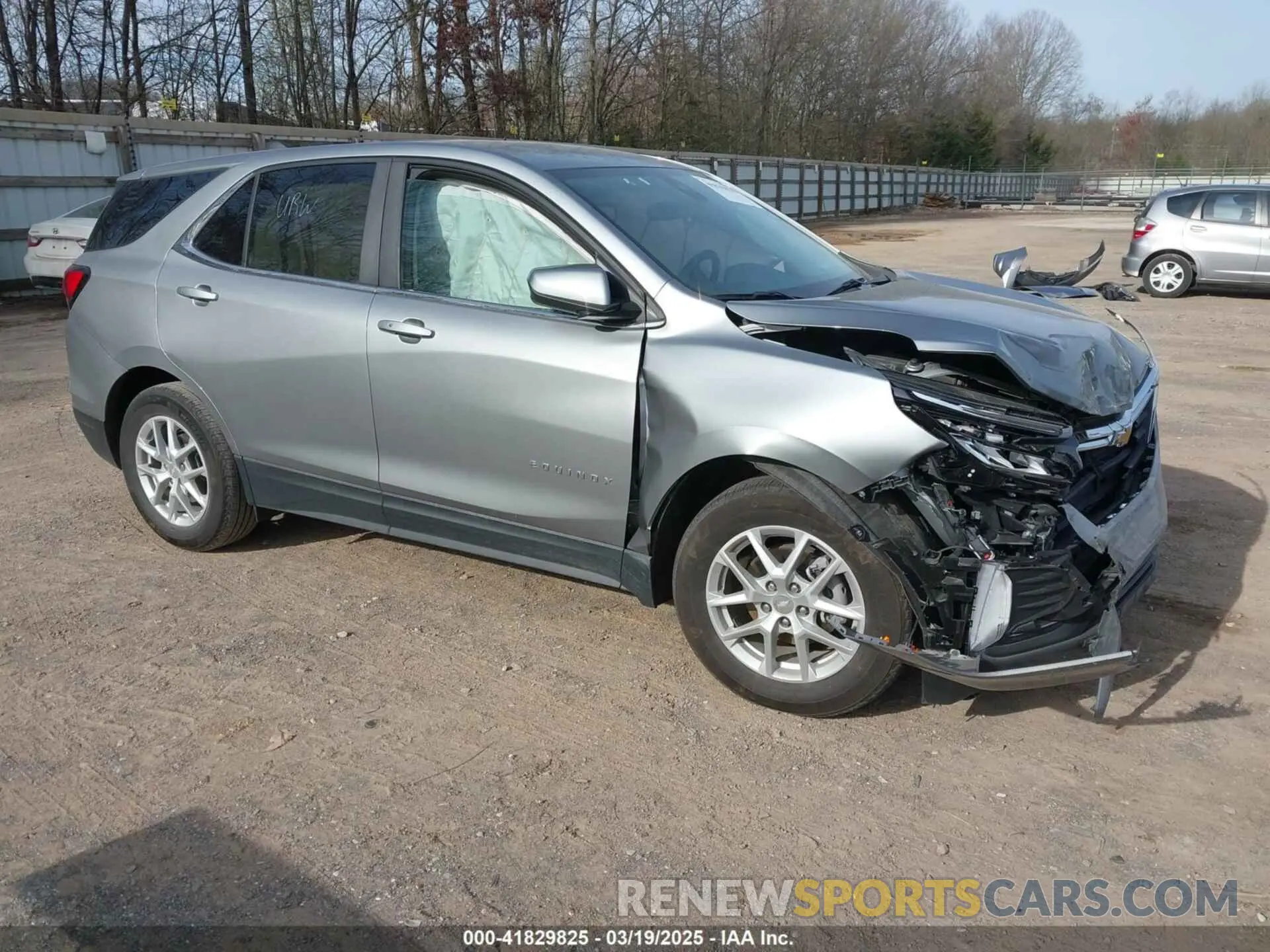 1 Photograph of a damaged car 3GNAXKEG9PS176041 CHEVROLET EQUINOX 2023