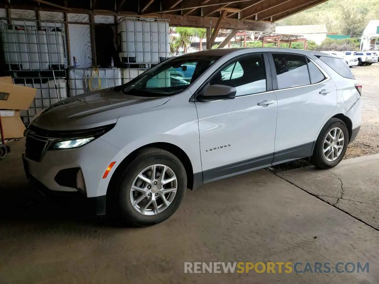 1 Photograph of a damaged car 3GNAXKEG9PS204758 CHEVROLET EQUINOX 2023