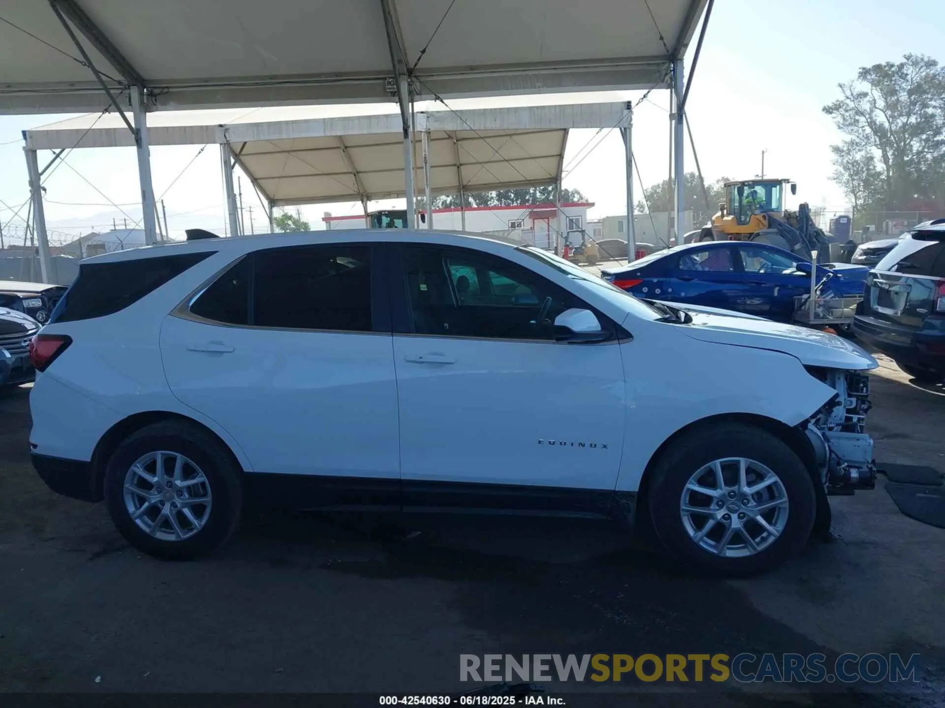 14 Photograph of a damaged car 3GNAXKEGXPS127639 CHEVROLET EQUINOX 2023