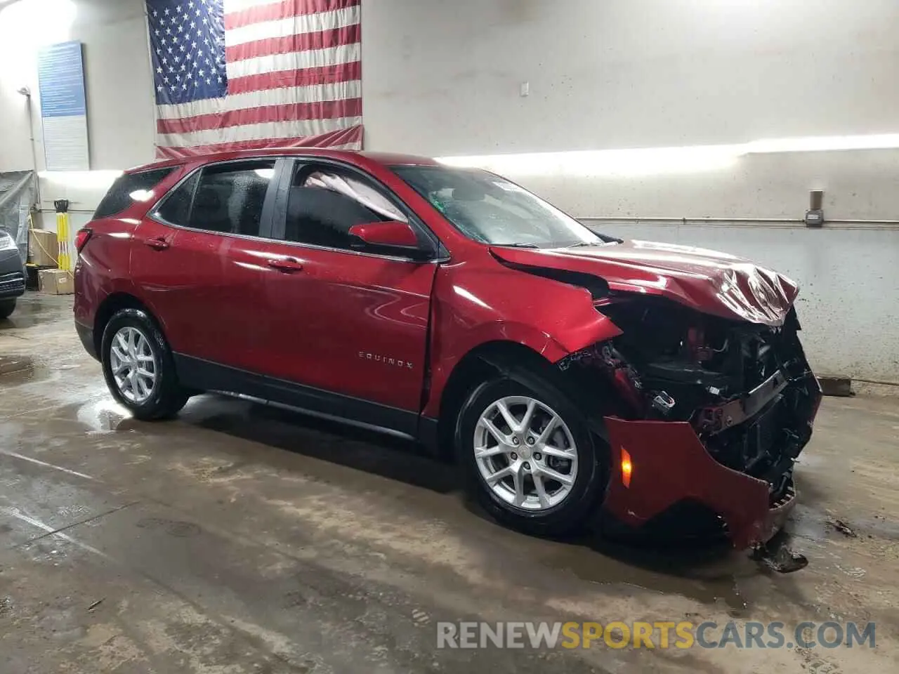 4 Photograph of a damaged car 3GNAXKEGXPS144750 CHEVROLET EQUINOX 2023