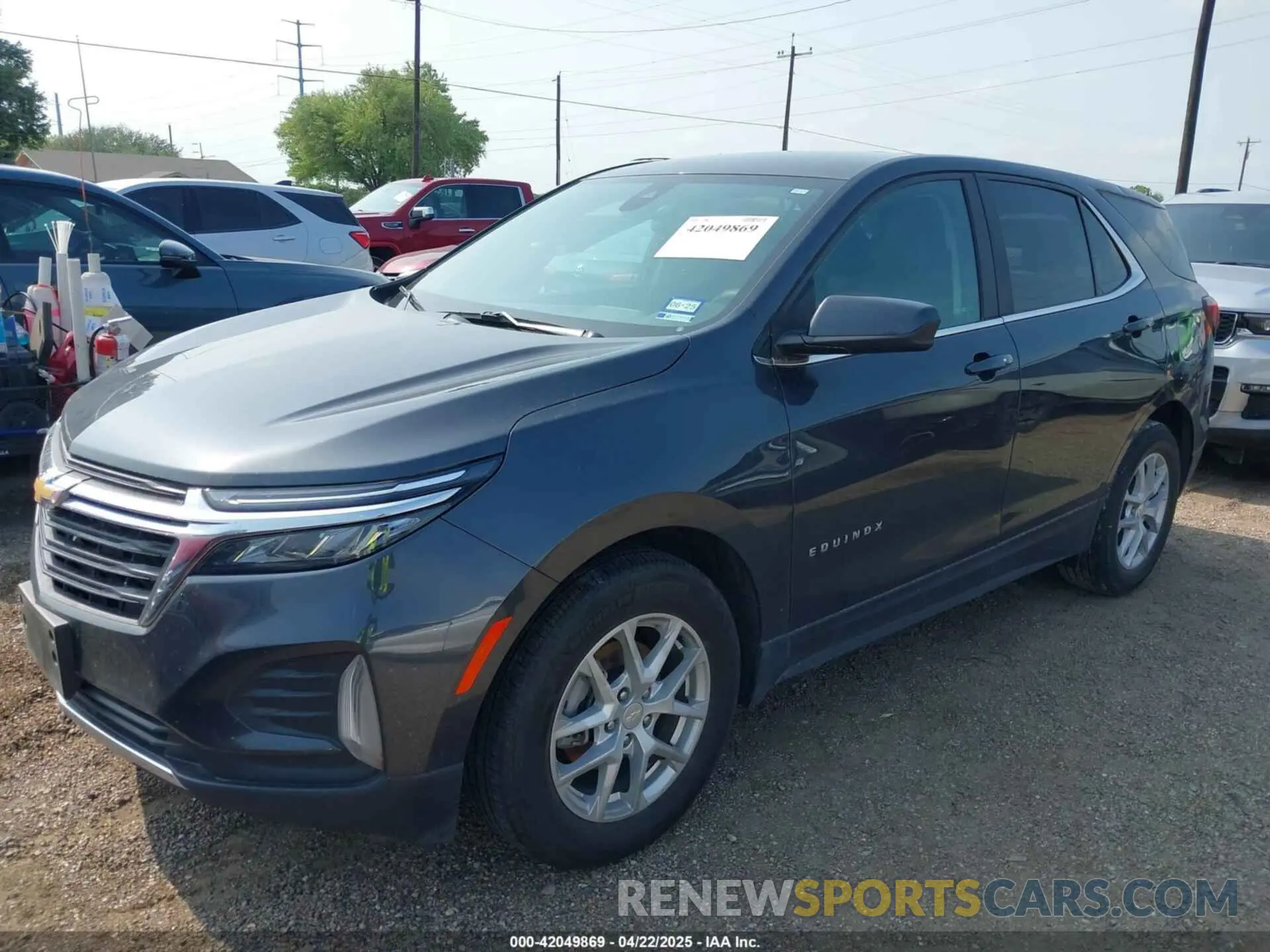 2 Photograph of a damaged car 3GNAXKEGXPS178025 CHEVROLET EQUINOX 2023