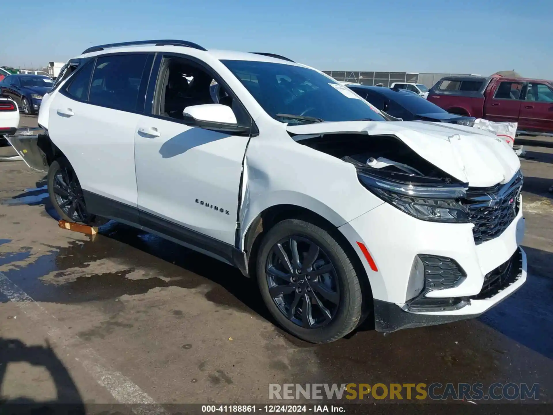 1 Photograph of a damaged car 3GNAXMEG0PS137169 CHEVROLET EQUINOX 2023