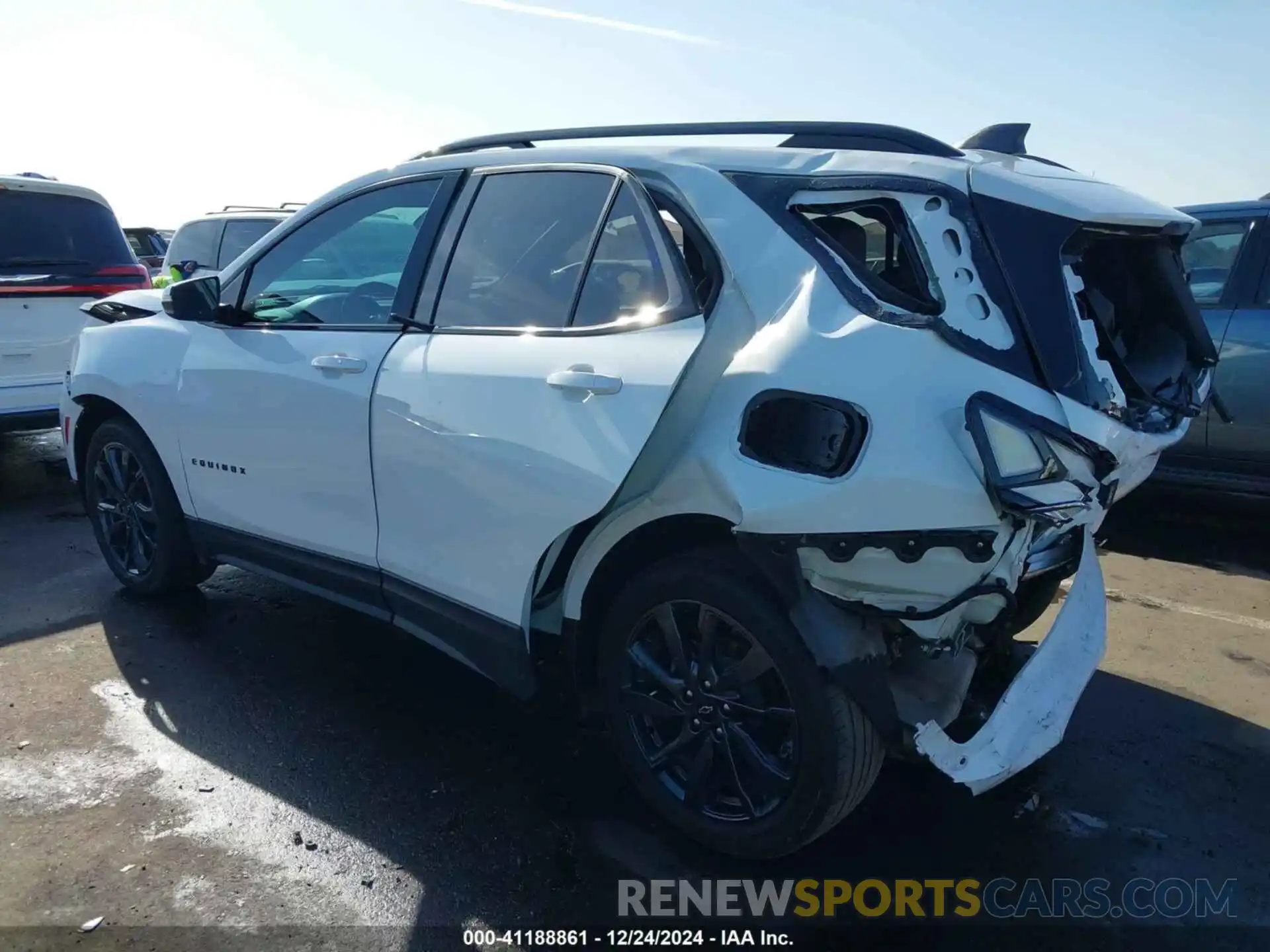 3 Photograph of a damaged car 3GNAXMEG0PS137169 CHEVROLET EQUINOX 2023