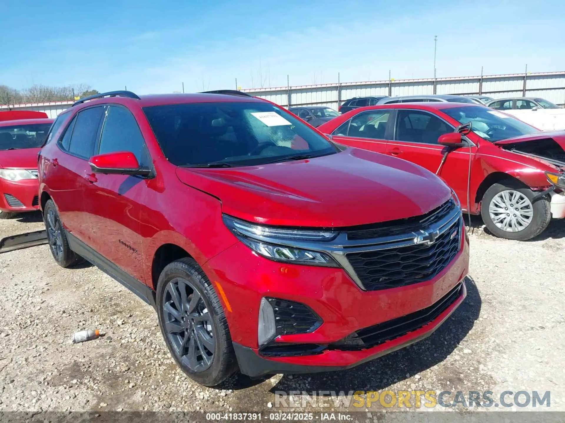1 Photograph of a damaged car 3GNAXMEG1PL137627 CHEVROLET EQUINOX 2023
