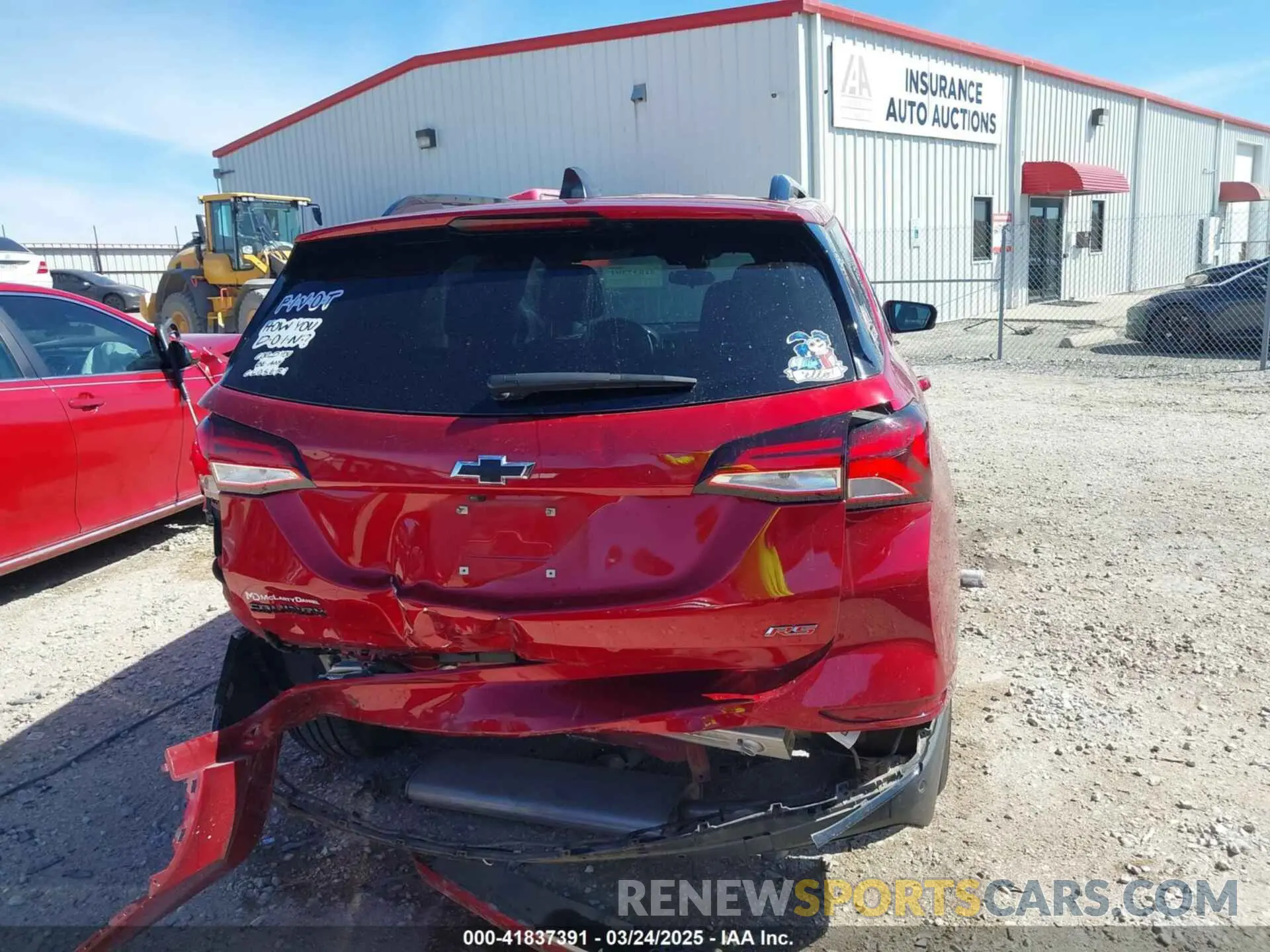 17 Photograph of a damaged car 3GNAXMEG1PL137627 CHEVROLET EQUINOX 2023