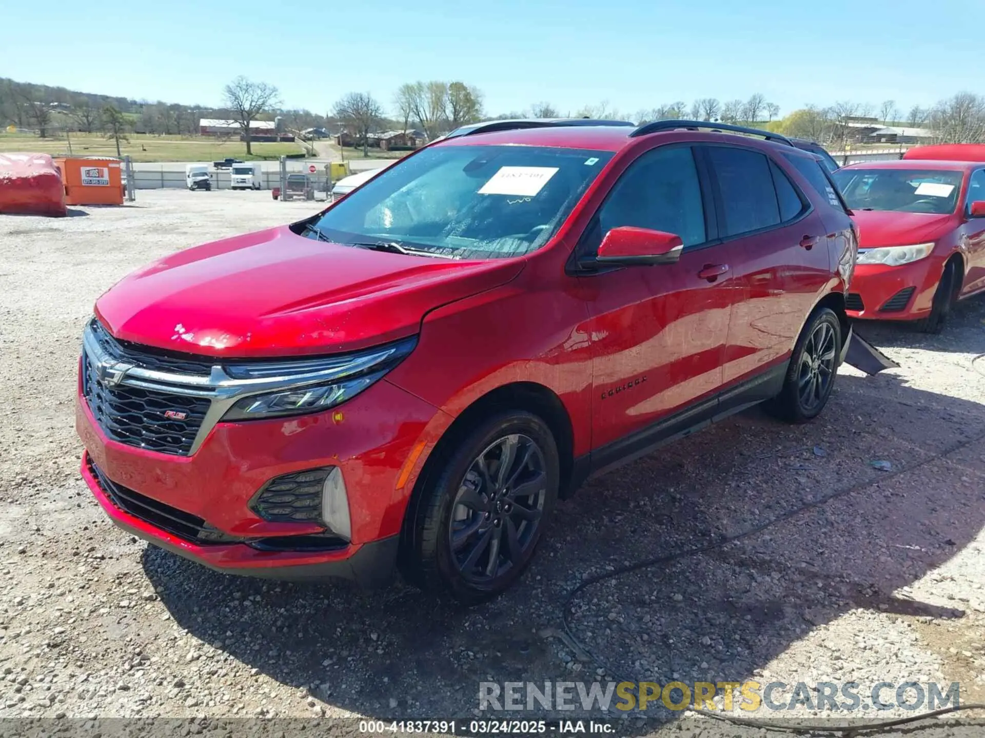 2 Photograph of a damaged car 3GNAXMEG1PL137627 CHEVROLET EQUINOX 2023