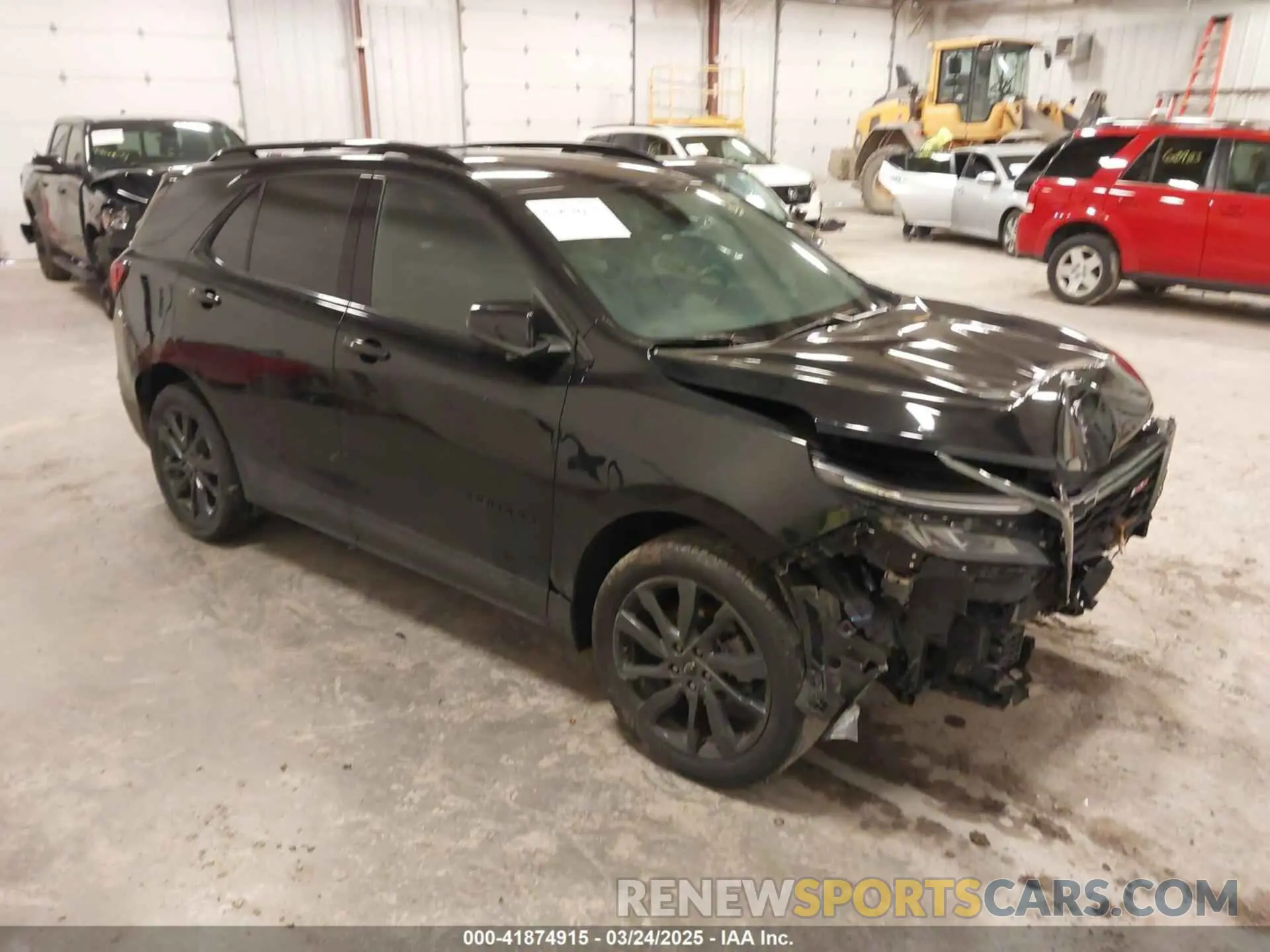 1 Photograph of a damaged car 3GNAXMEG1PL236903 CHEVROLET EQUINOX 2023
