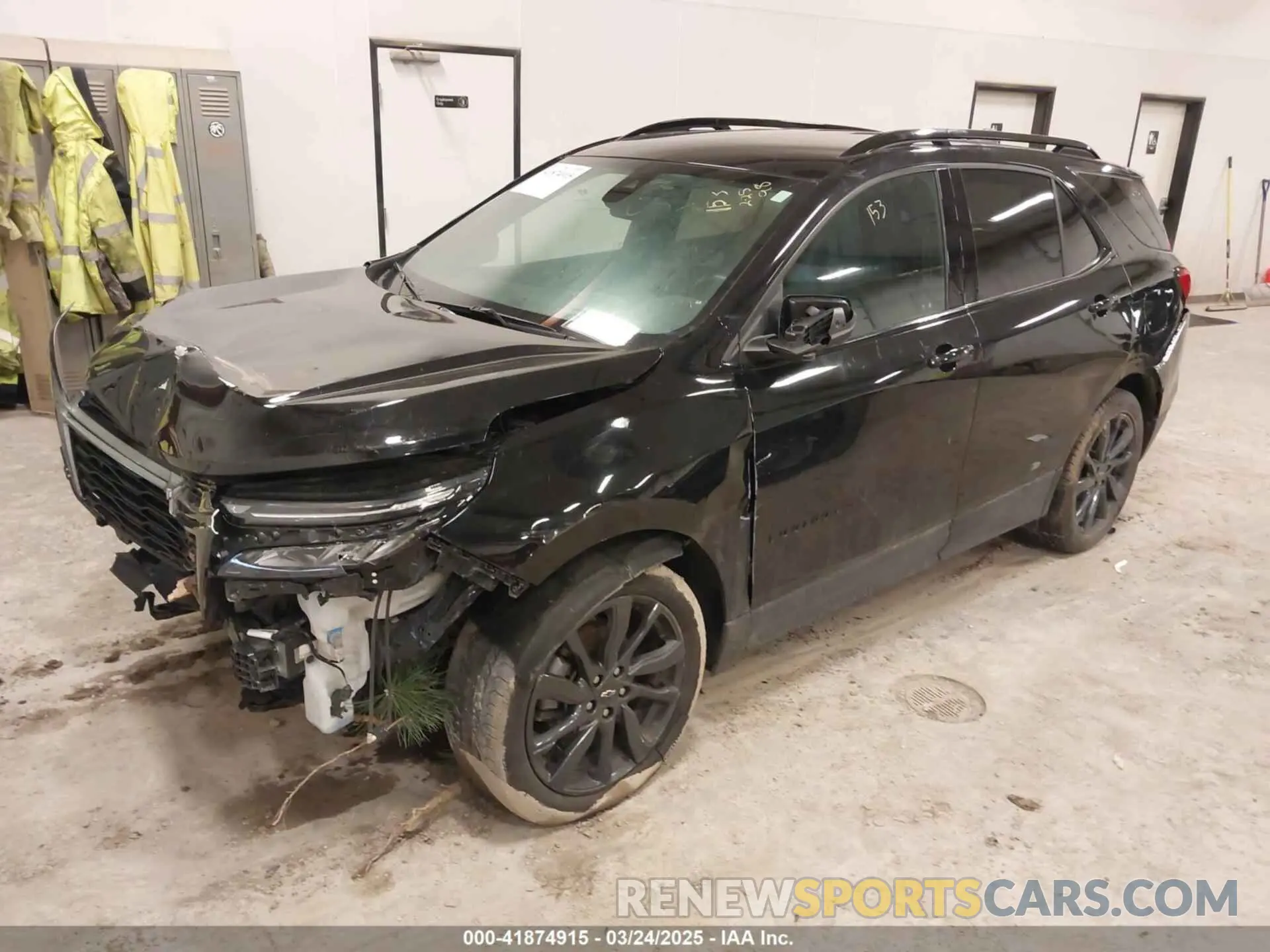 2 Photograph of a damaged car 3GNAXMEG1PL236903 CHEVROLET EQUINOX 2023