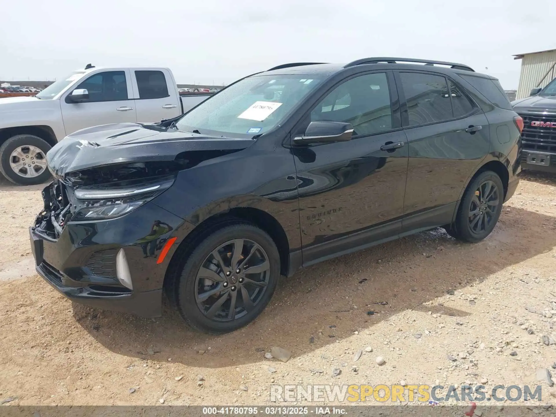 2 Photograph of a damaged car 3GNAXMEG2PL136891 CHEVROLET EQUINOX 2023