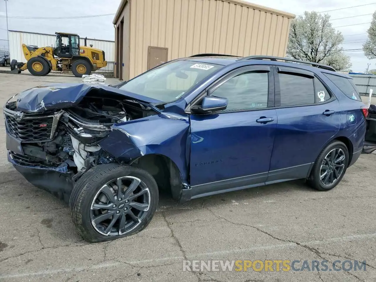 1 Photograph of a damaged car 3GNAXMEG2PL179336 CHEVROLET EQUINOX 2023