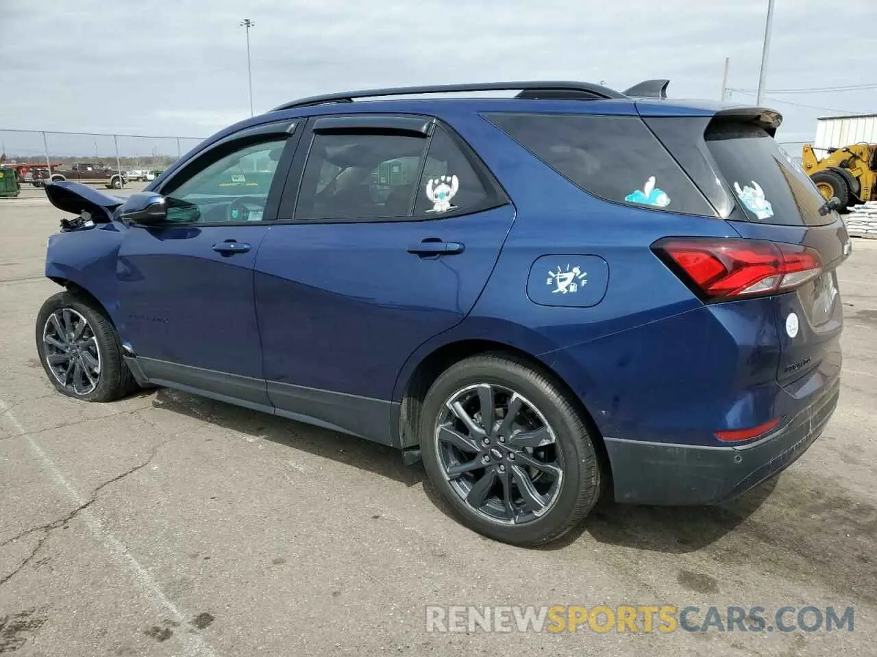 2 Photograph of a damaged car 3GNAXMEG2PL179336 CHEVROLET EQUINOX 2023