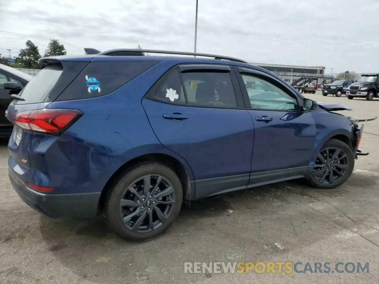 3 Photograph of a damaged car 3GNAXMEG2PL179336 CHEVROLET EQUINOX 2023