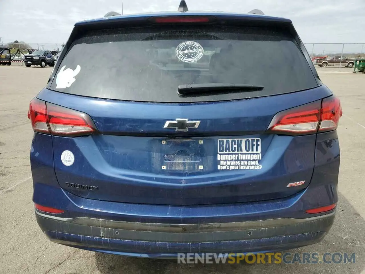 6 Photograph of a damaged car 3GNAXMEG2PL179336 CHEVROLET EQUINOX 2023