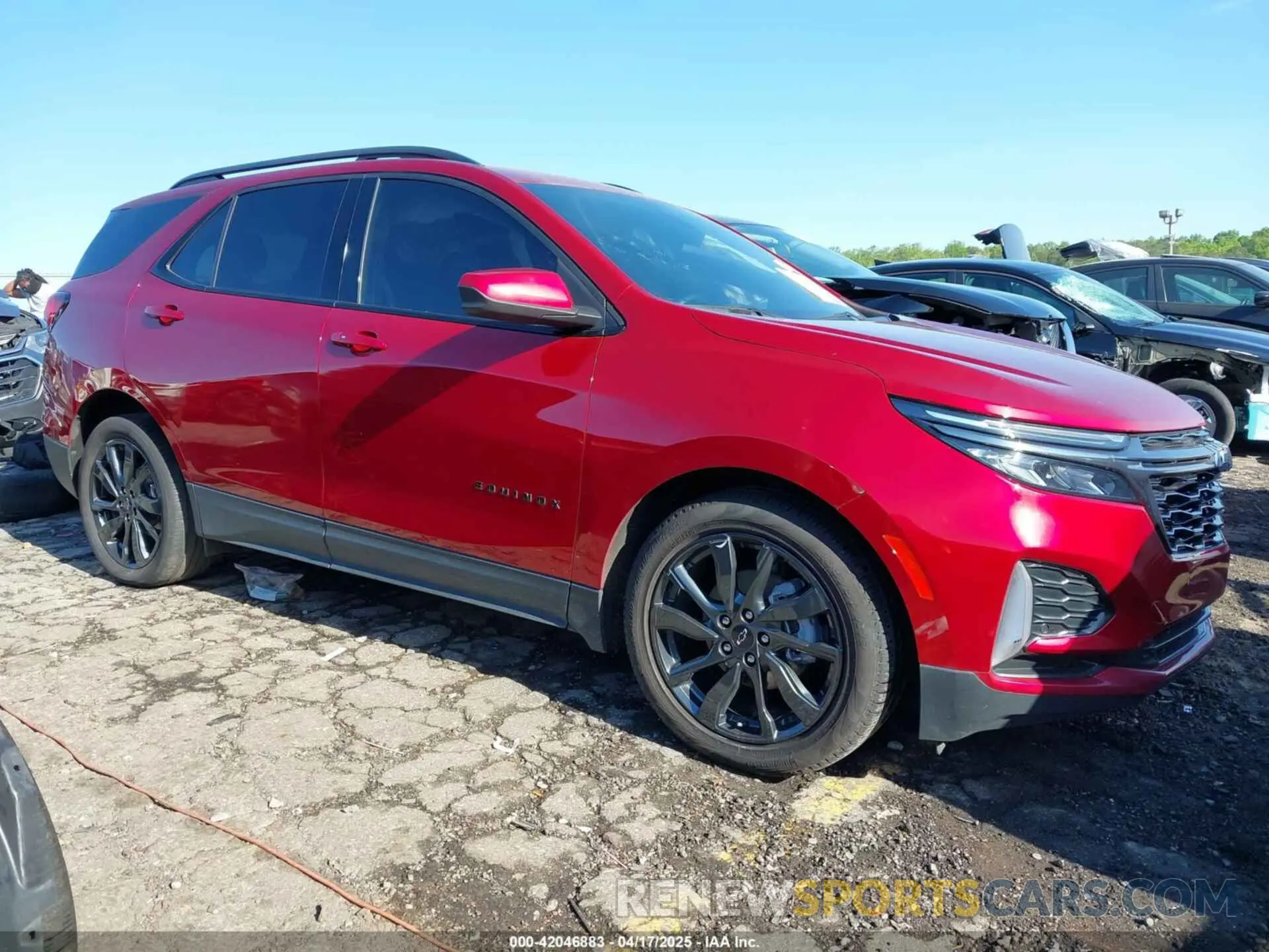 14 Photograph of a damaged car 3GNAXMEG3PS153365 CHEVROLET EQUINOX 2023