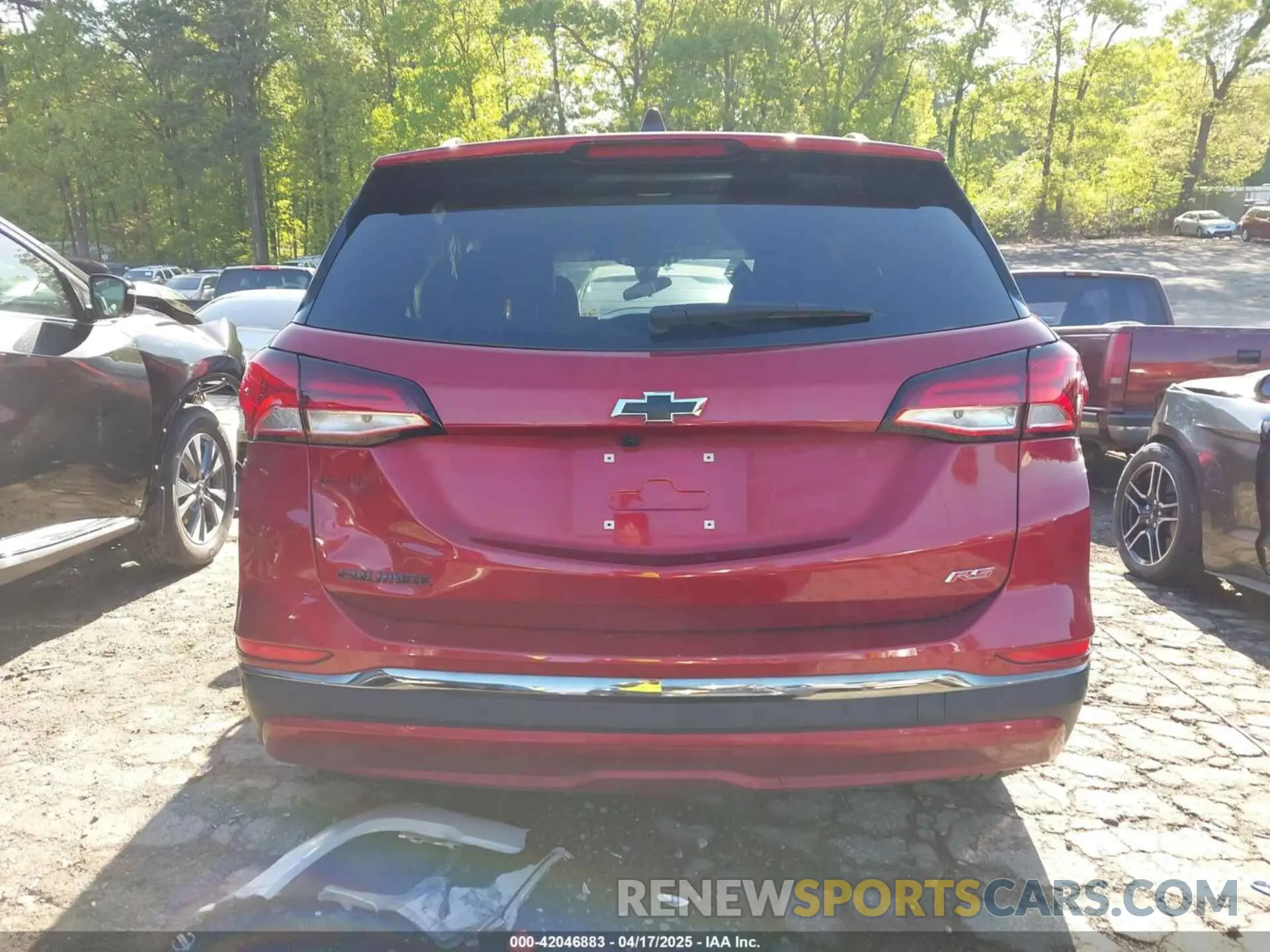17 Photograph of a damaged car 3GNAXMEG3PS153365 CHEVROLET EQUINOX 2023