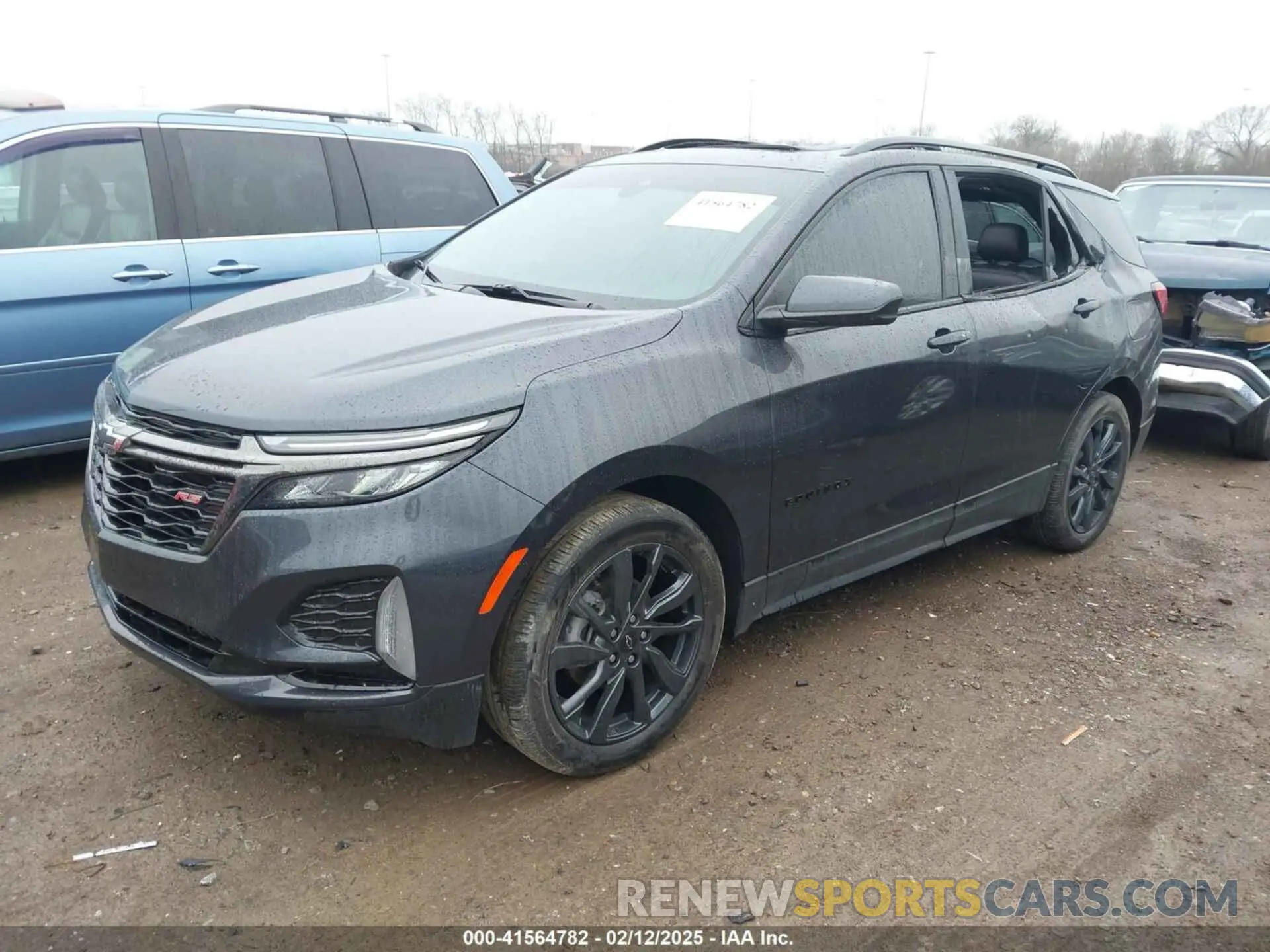 2 Photograph of a damaged car 3GNAXMEG4PS115675 CHEVROLET EQUINOX 2023