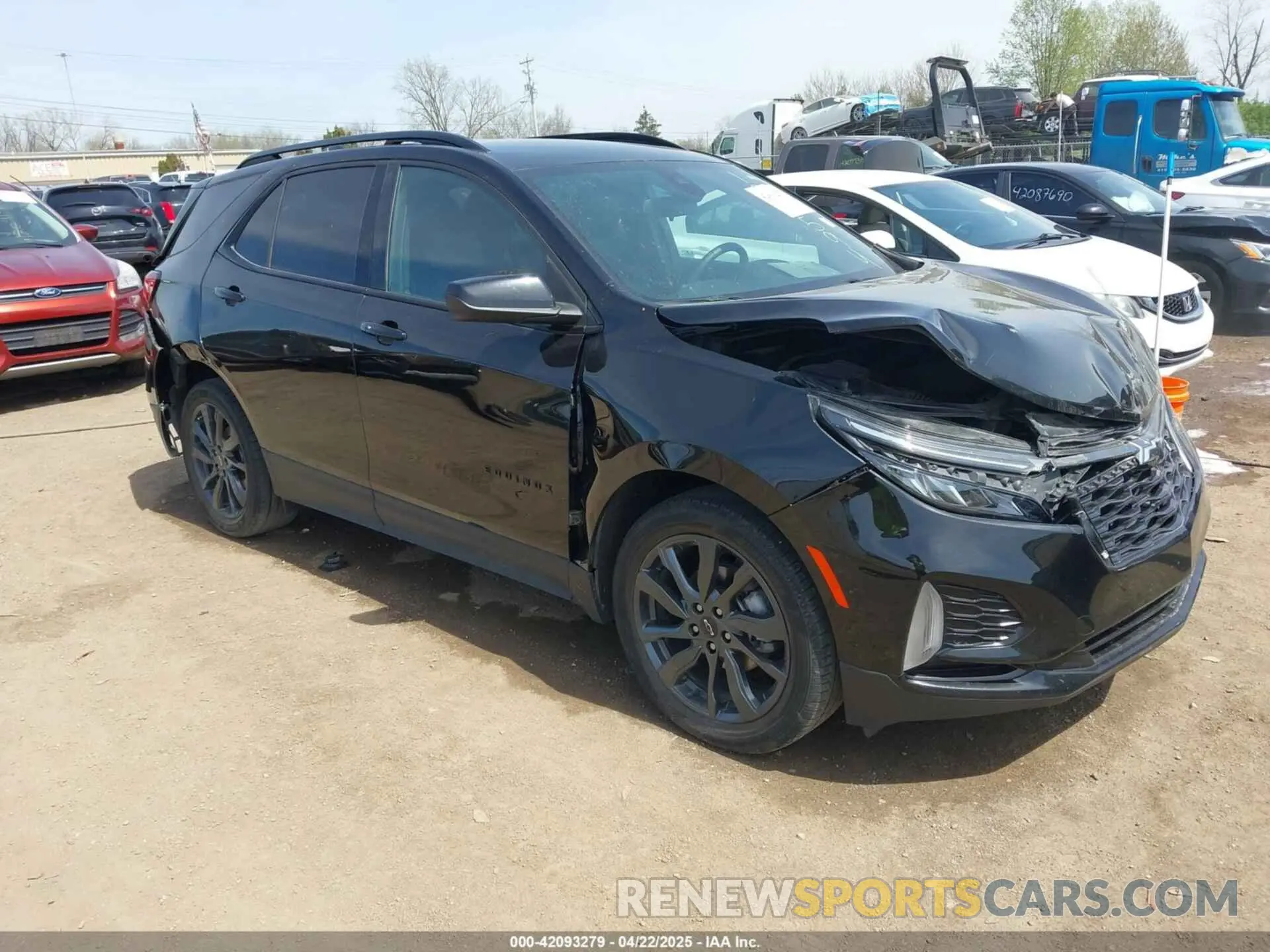 1 Photograph of a damaged car 3GNAXMEG5PL107594 CHEVROLET EQUINOX 2023