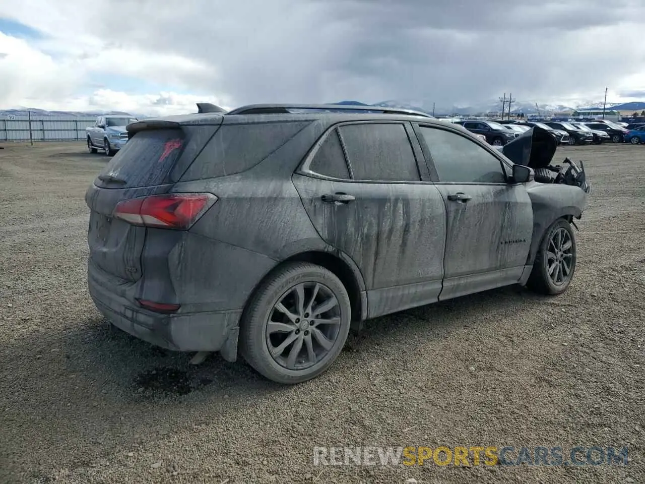 3 Photograph of a damaged car 3GNAXMEG5PL137825 CHEVROLET EQUINOX 2023