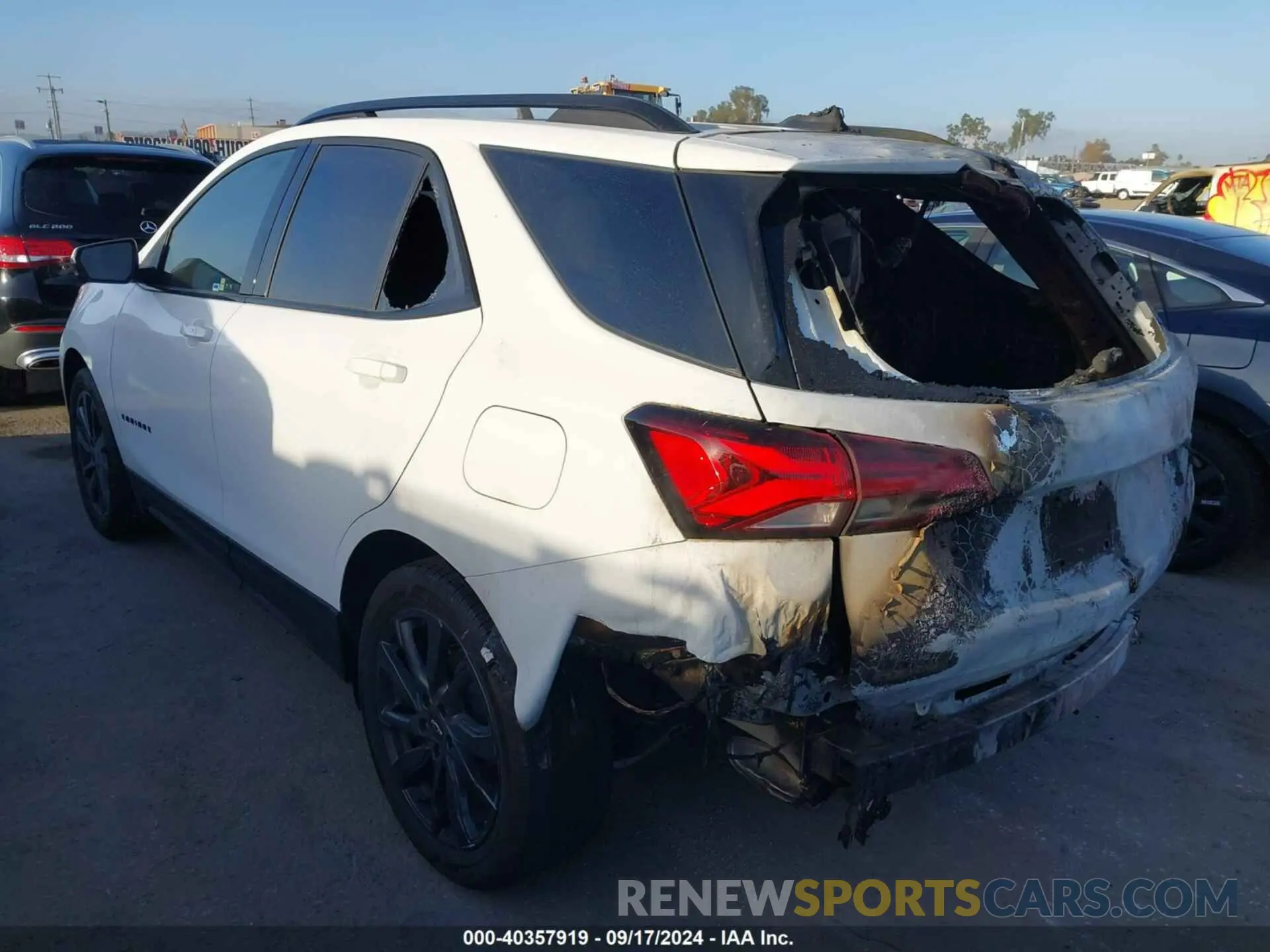3 Photograph of a damaged car 3GNAXMEG5PS145669 CHEVROLET EQUINOX 2023