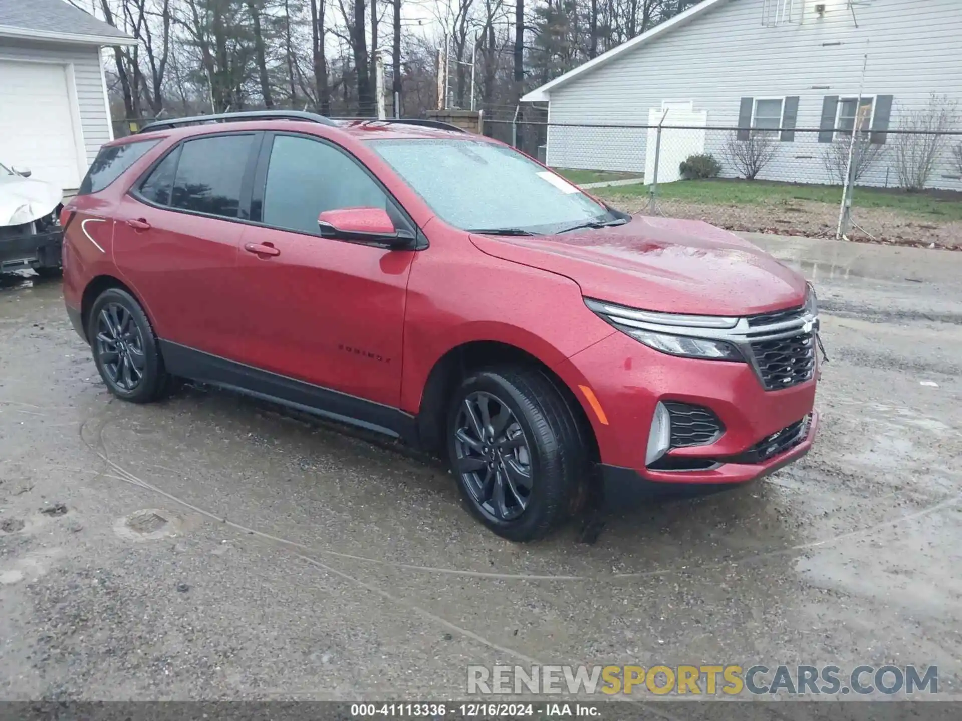 1 Photograph of a damaged car 3GNAXMEG7PS206343 CHEVROLET EQUINOX 2023