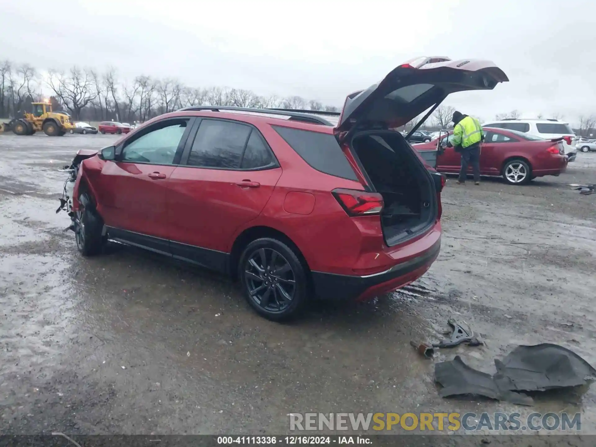 3 Photograph of a damaged car 3GNAXMEG7PS206343 CHEVROLET EQUINOX 2023