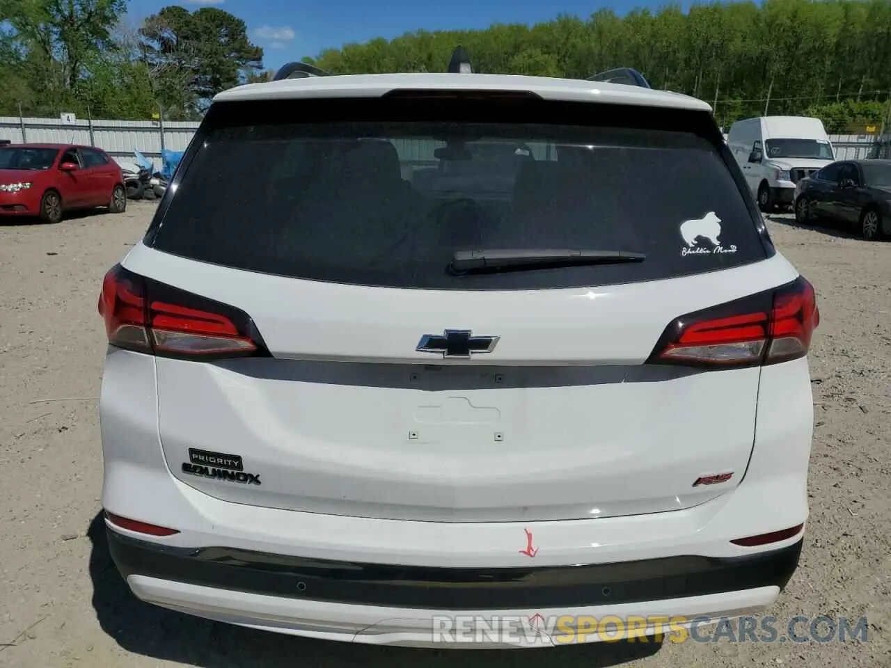 6 Photograph of a damaged car 3GNAXMEG8PS153376 CHEVROLET EQUINOX 2023