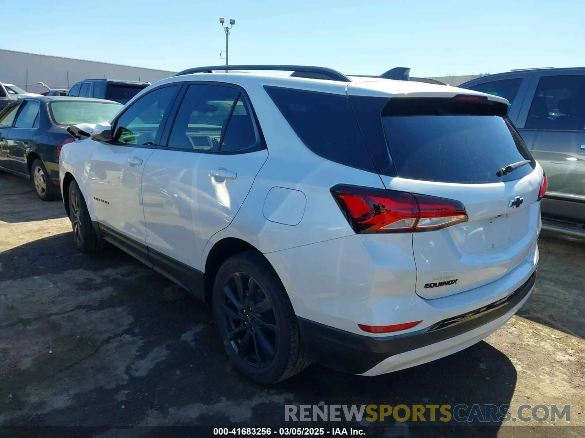 3 Photograph of a damaged car 3GNAXMEG8PS153829 CHEVROLET EQUINOX 2023