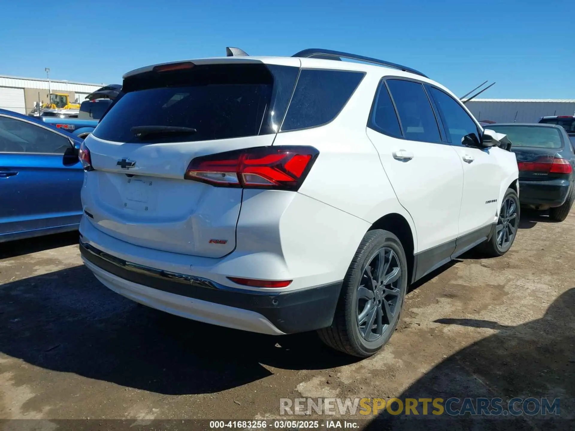 4 Photograph of a damaged car 3GNAXMEG8PS153829 CHEVROLET EQUINOX 2023