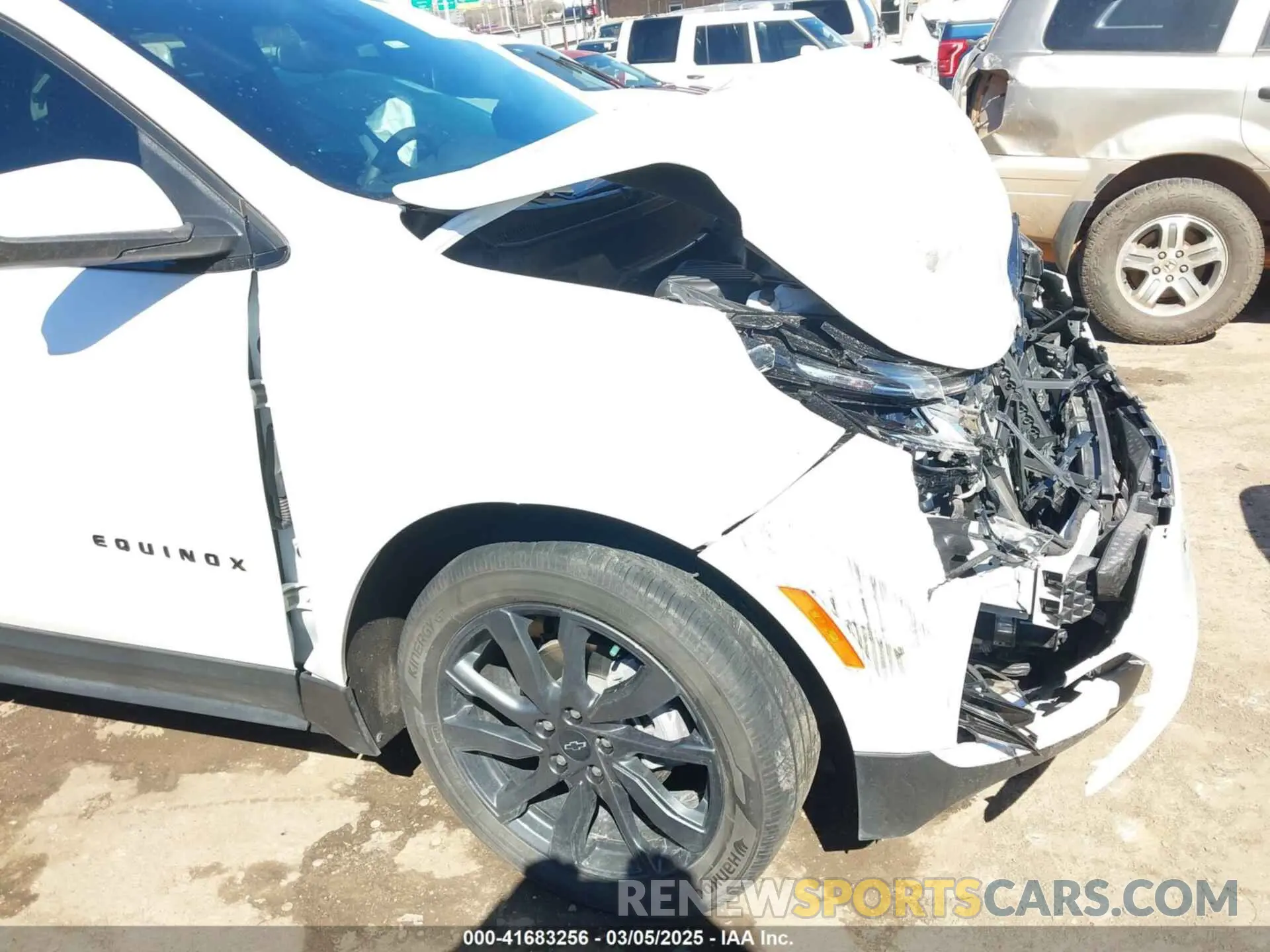 6 Photograph of a damaged car 3GNAXMEG8PS153829 CHEVROLET EQUINOX 2023