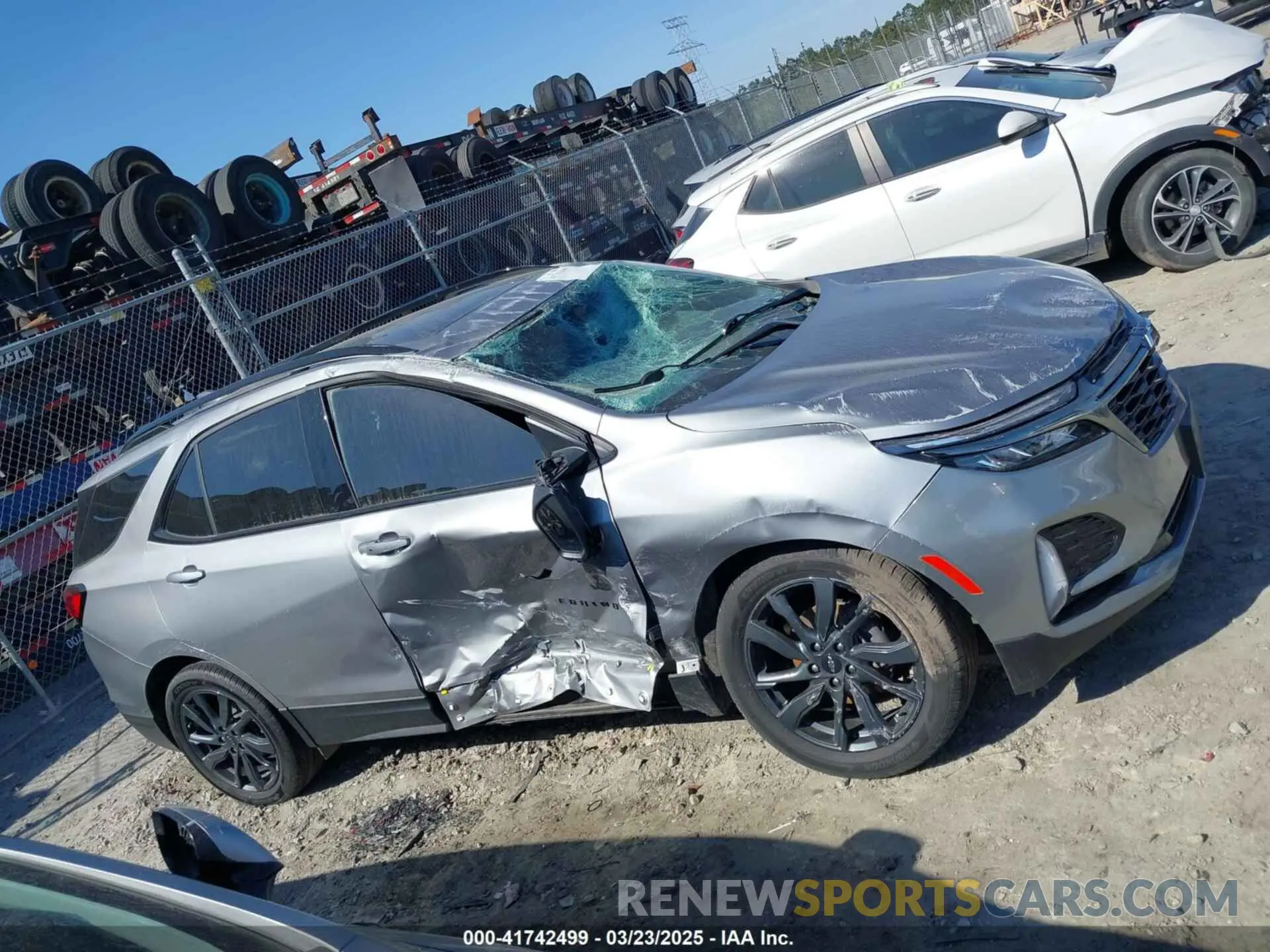 13 Photograph of a damaged car 3GNAXMEG9PL149329 CHEVROLET EQUINOX 2023