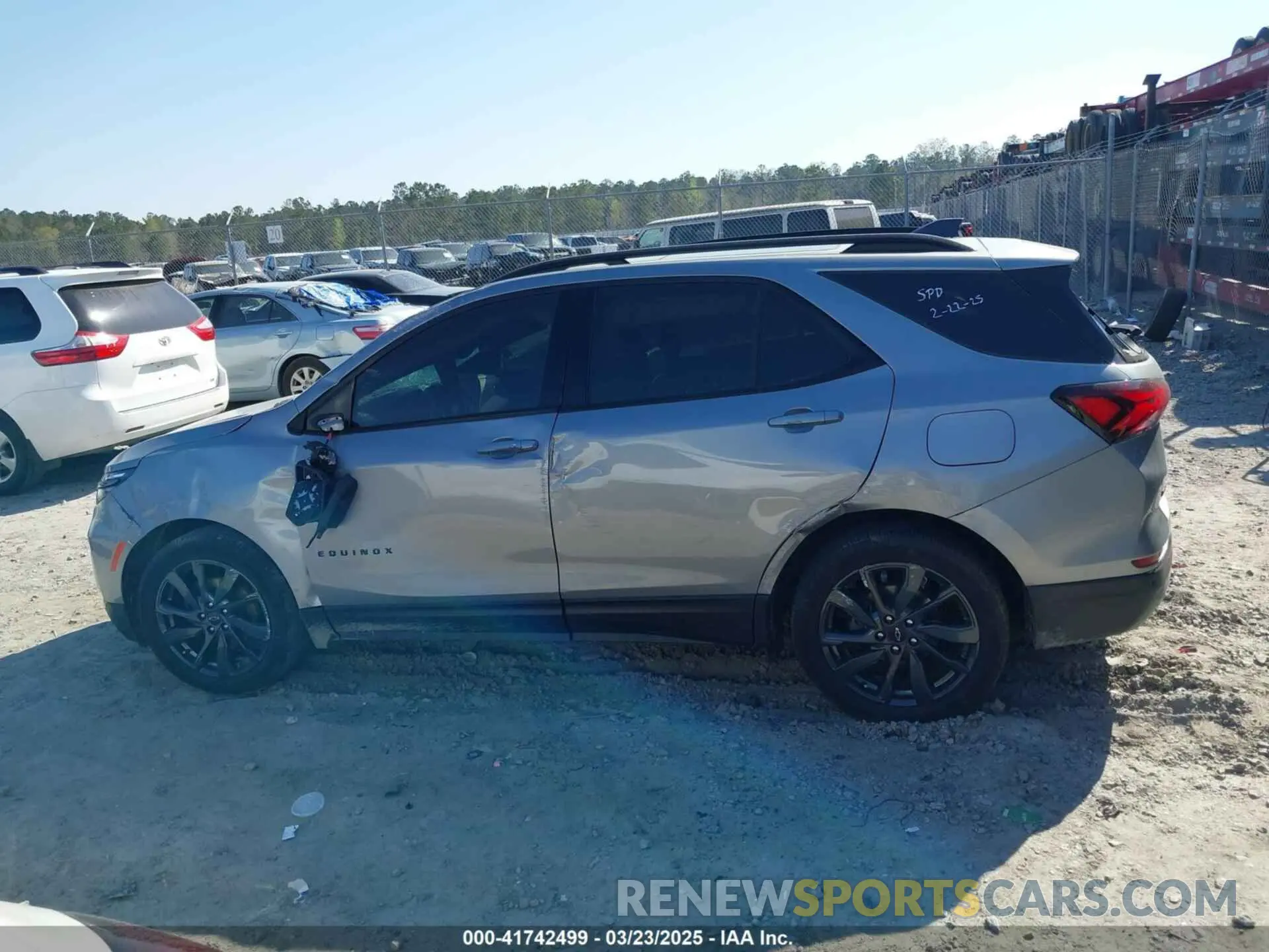 14 Photograph of a damaged car 3GNAXMEG9PL149329 CHEVROLET EQUINOX 2023