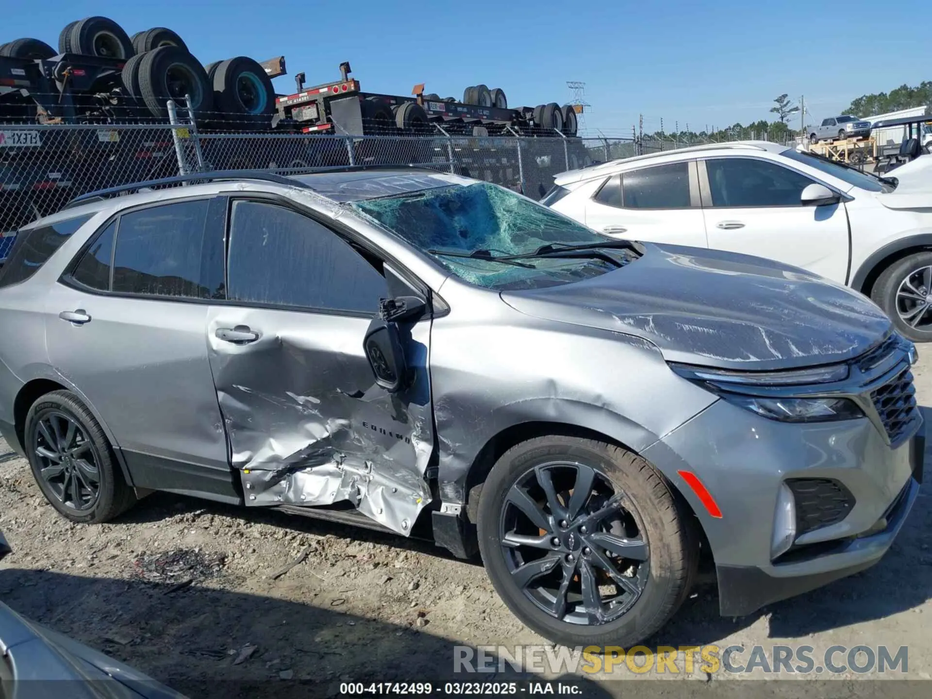 6 Photograph of a damaged car 3GNAXMEG9PL149329 CHEVROLET EQUINOX 2023