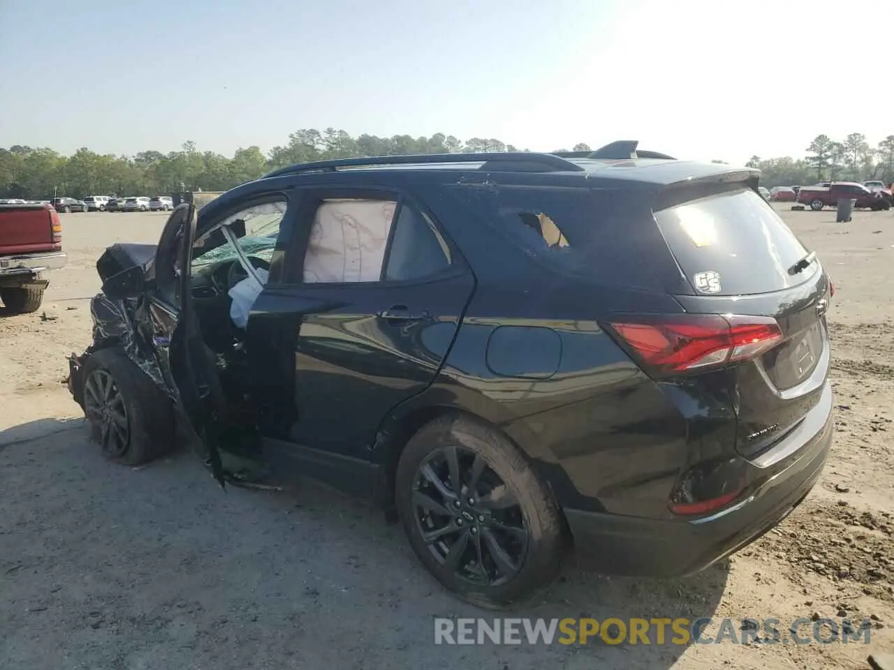 2 Photograph of a damaged car 3GNAXMEGXPL205388 CHEVROLET EQUINOX 2023