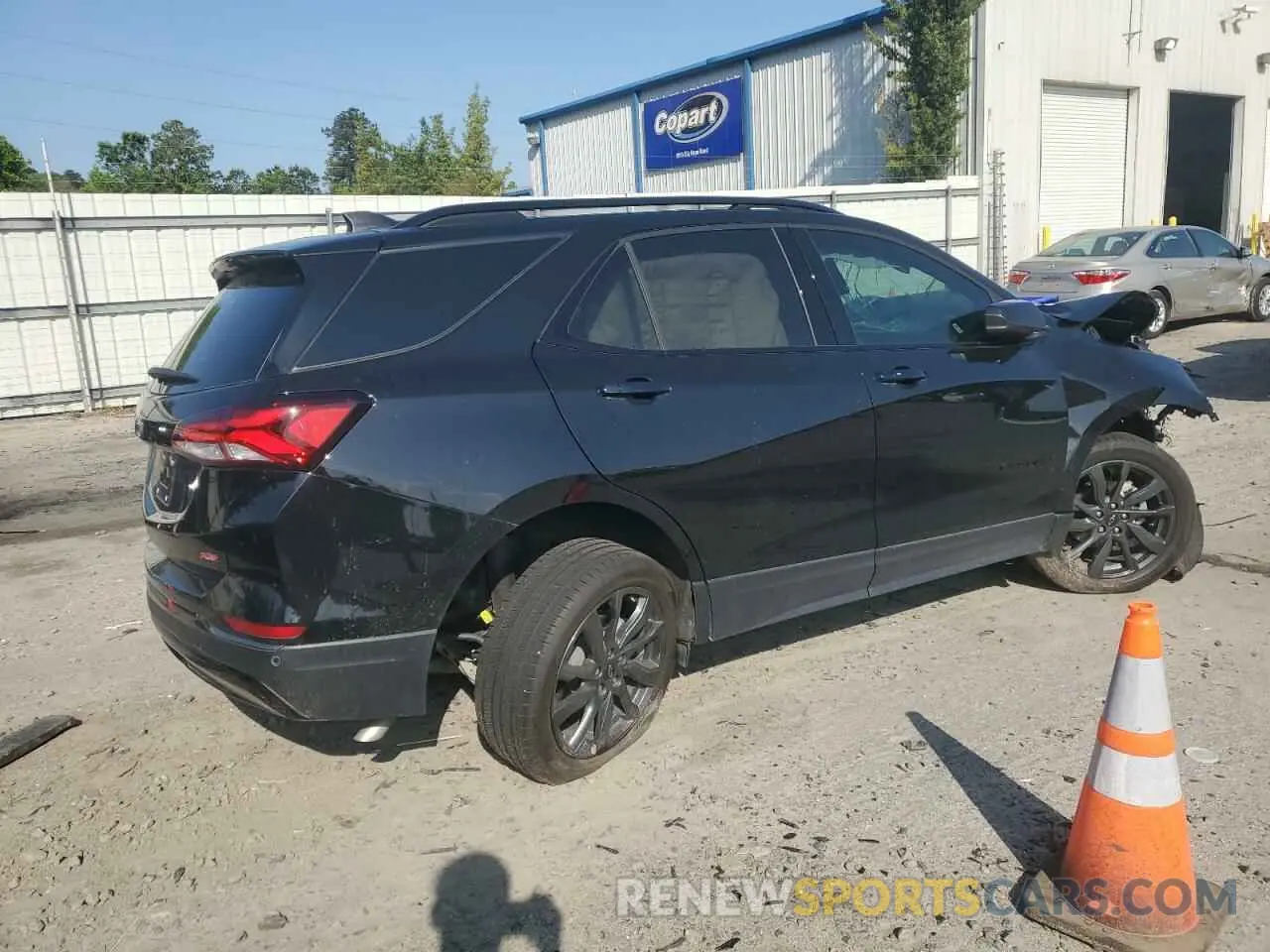 3 Photograph of a damaged car 3GNAXMEGXPL205388 CHEVROLET EQUINOX 2023