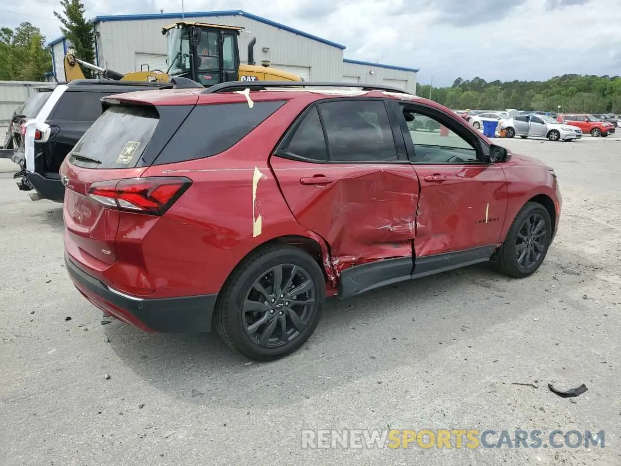 3 Photograph of a damaged car 3GNAXMEGXPL226645 CHEVROLET EQUINOX 2023