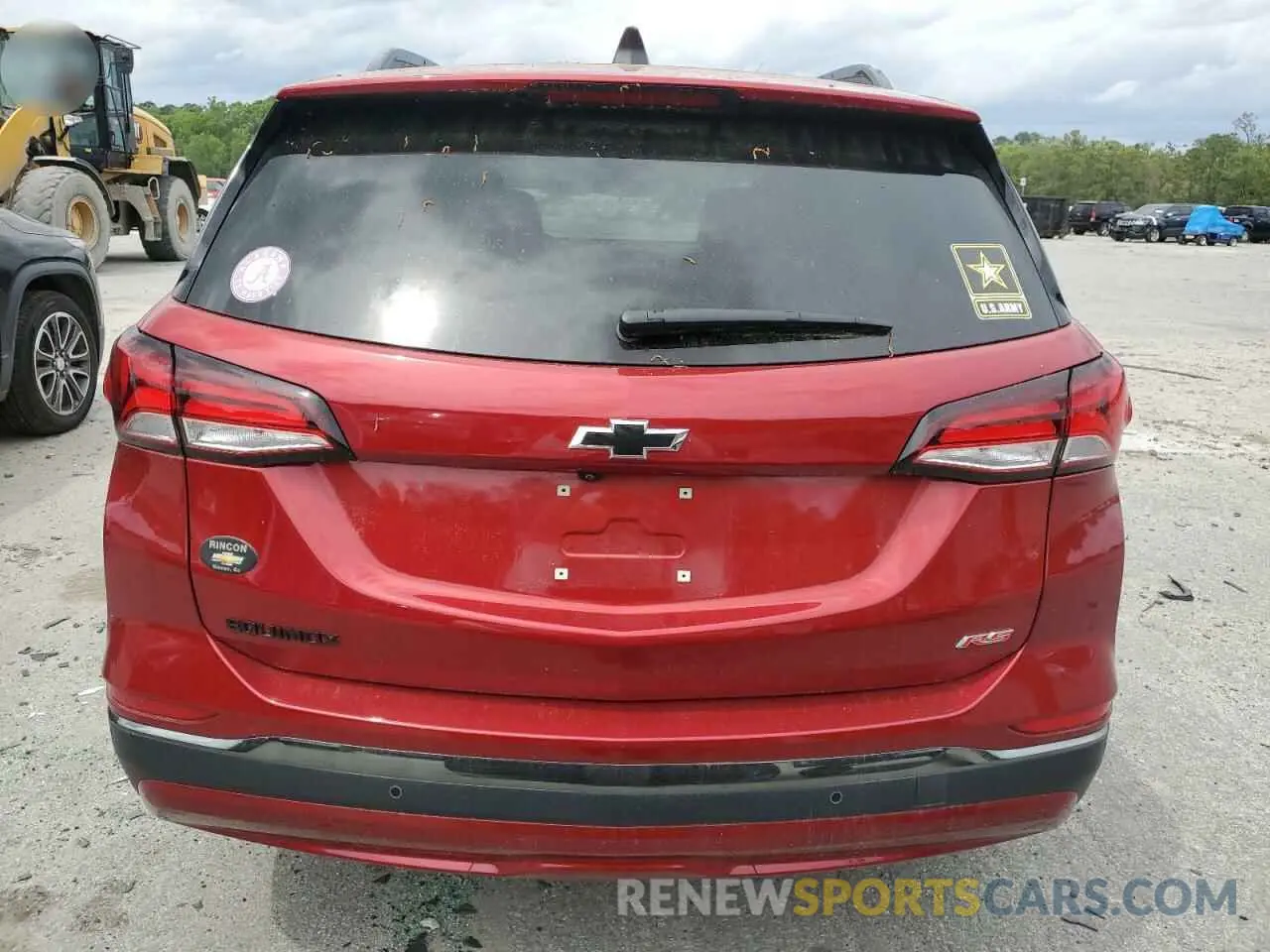 6 Photograph of a damaged car 3GNAXMEGXPL226645 CHEVROLET EQUINOX 2023