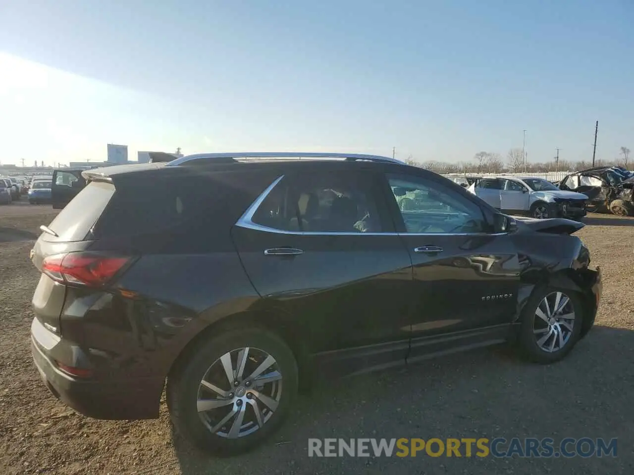 3 Photograph of a damaged car 3GNAXNEG0PL168261 CHEVROLET EQUINOX 2023