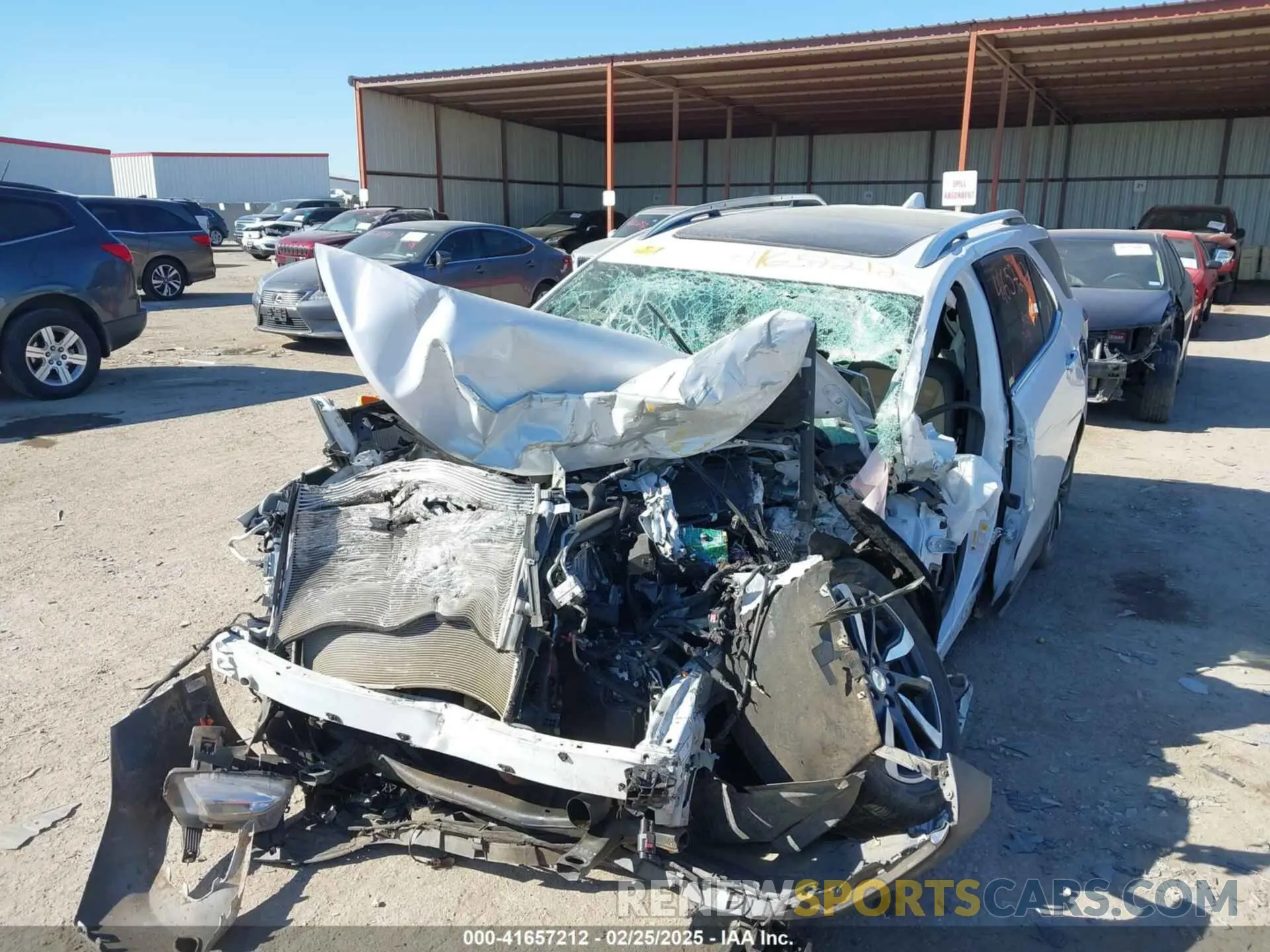 6 Photograph of a damaged car 3GNAXNEG0PL217121 CHEVROLET EQUINOX 2023