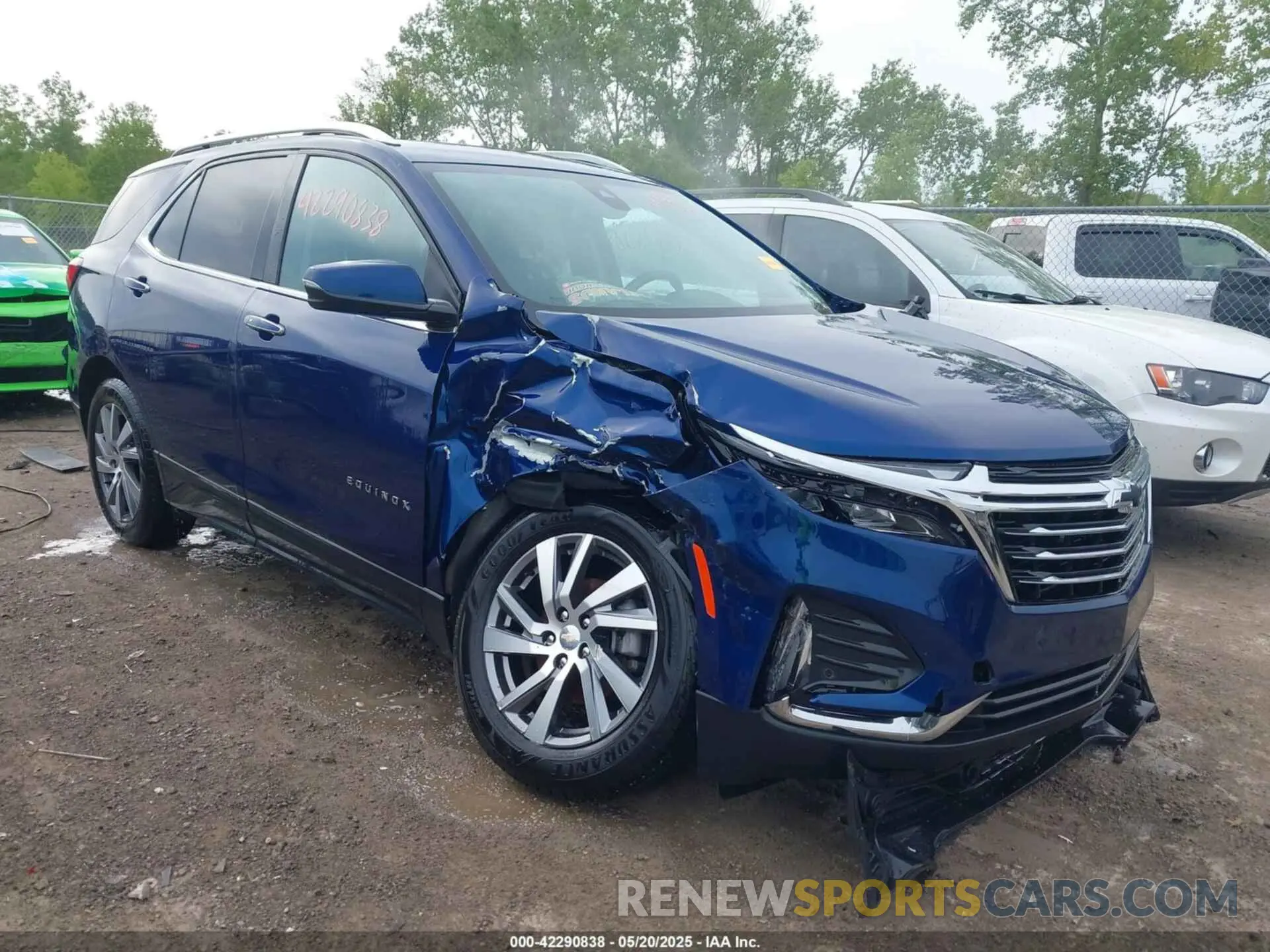 1 Photograph of a damaged car 3GNAXNEG1PL181195 CHEVROLET EQUINOX 2023
