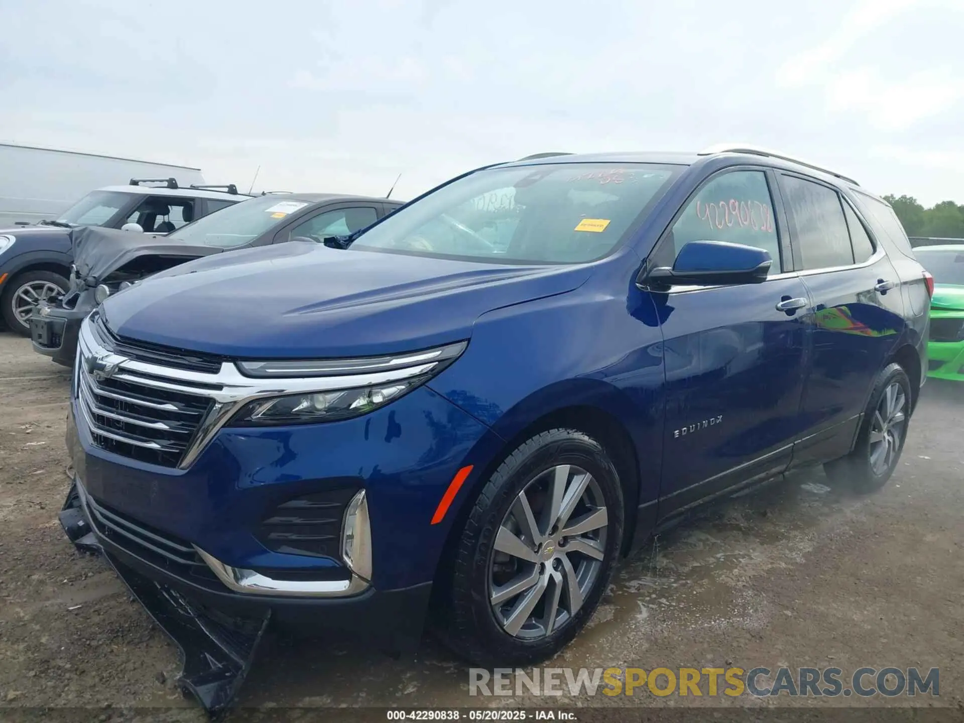 2 Photograph of a damaged car 3GNAXNEG1PL181195 CHEVROLET EQUINOX 2023
