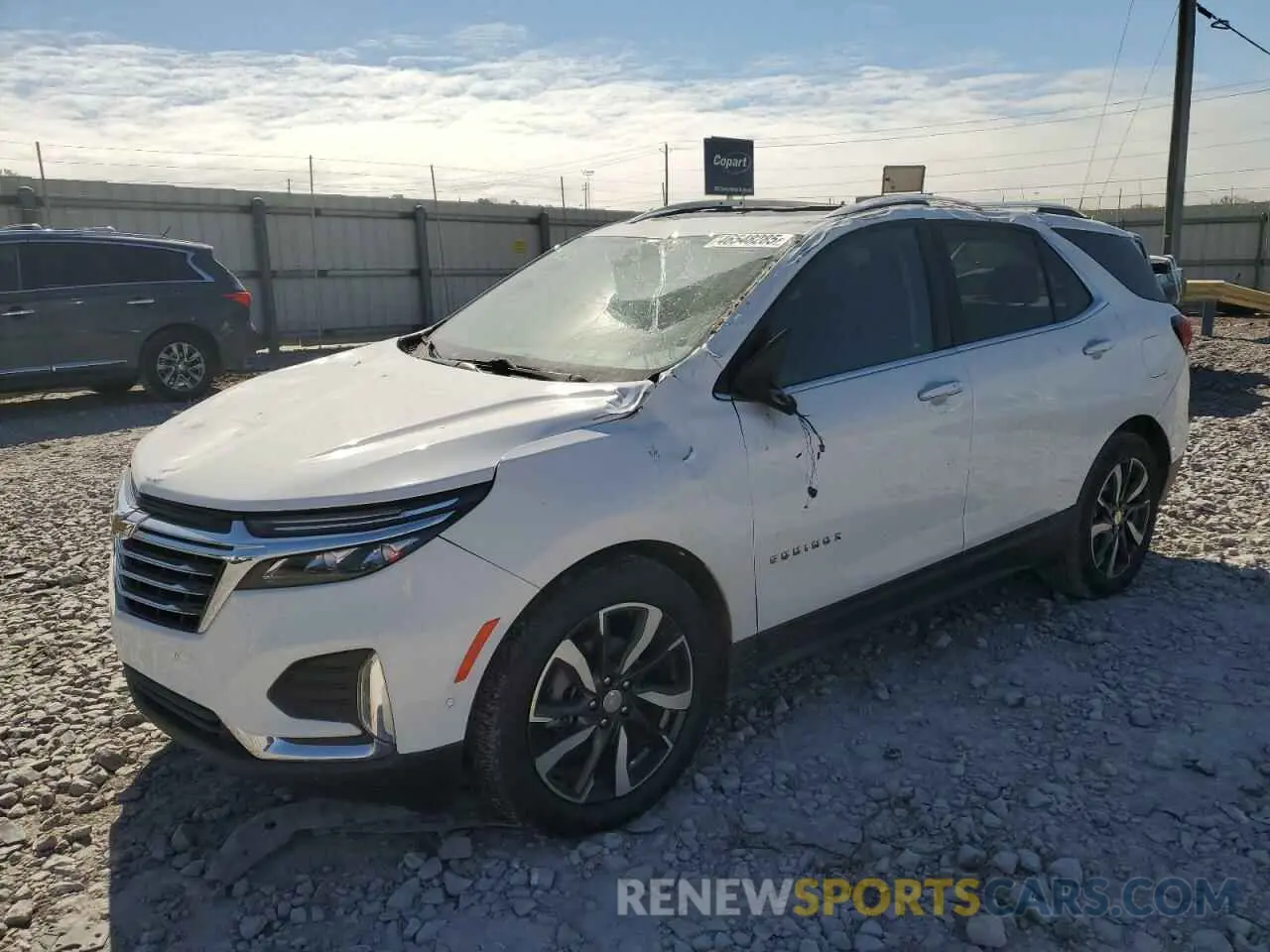 1 Photograph of a damaged car 3GNAXNEG2PL113374 CHEVROLET EQUINOX 2023