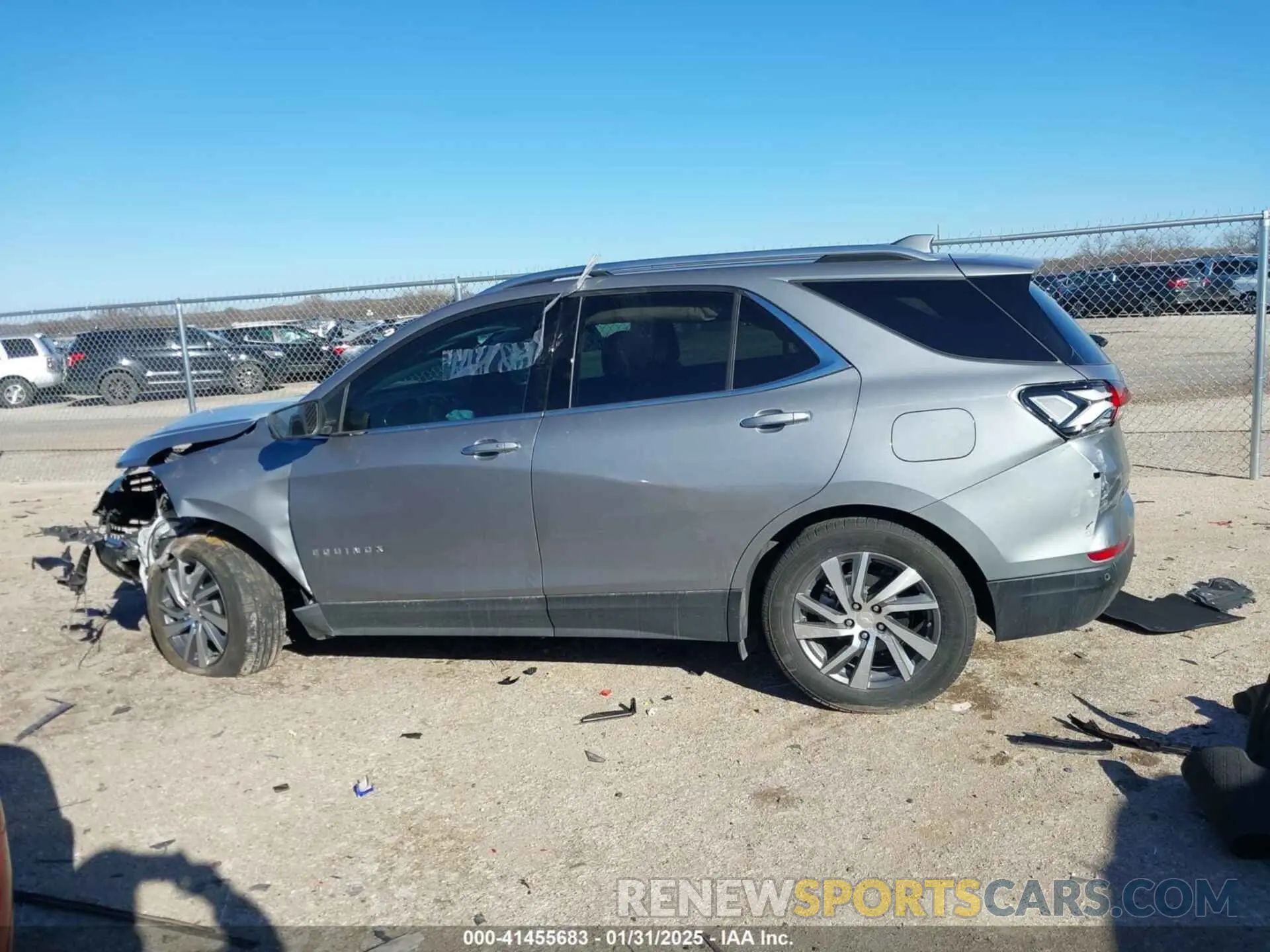 13 Photograph of a damaged car 3GNAXNEG3PL230980 CHEVROLET EQUINOX 2023