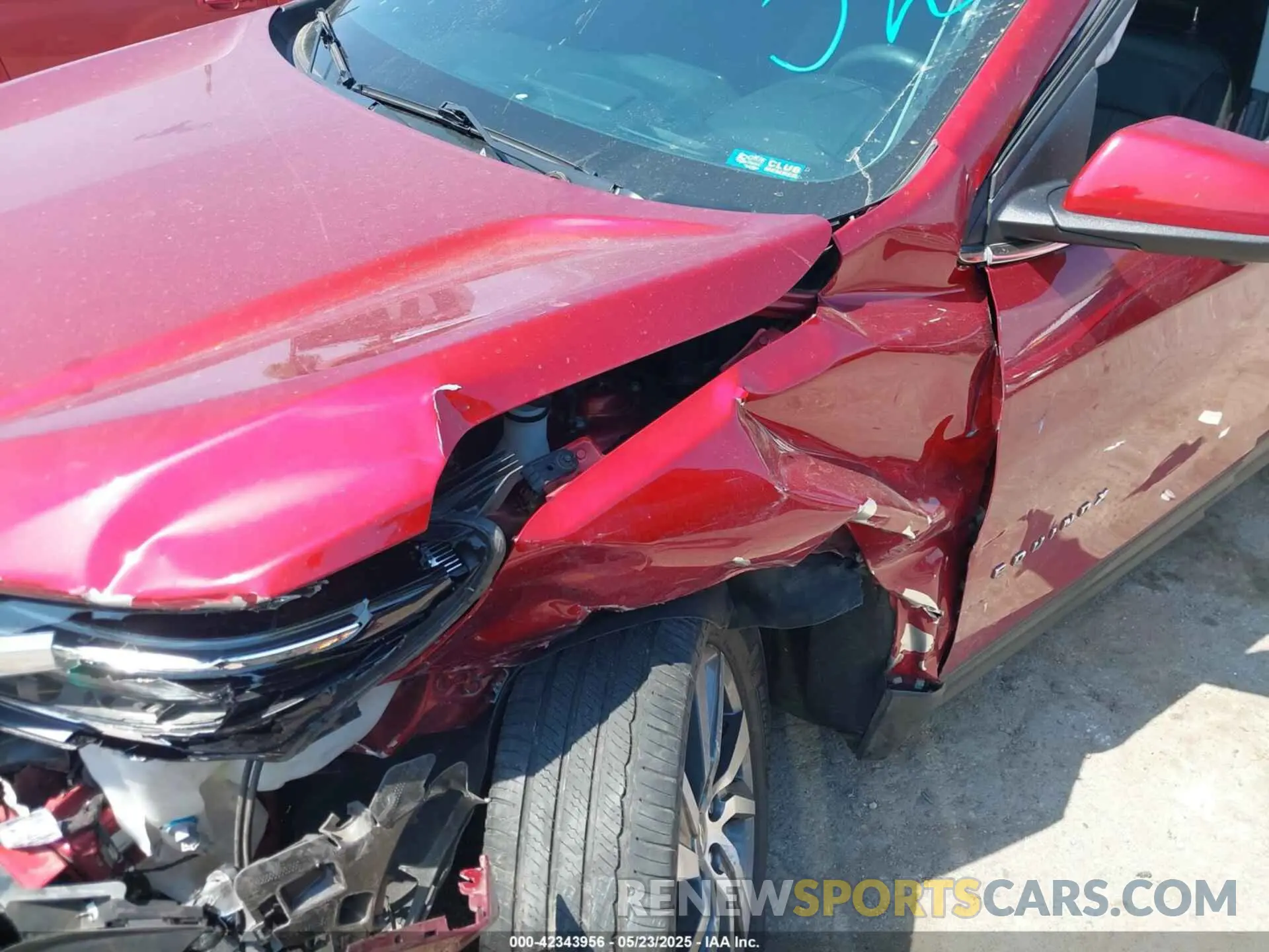 6 Photograph of a damaged car 3GNAXNEG5PL138947 CHEVROLET EQUINOX 2023