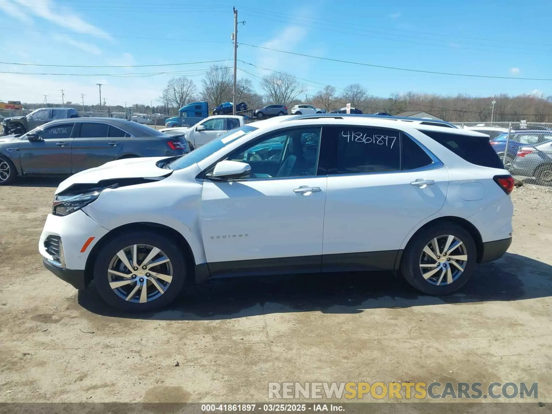 14 Photograph of a damaged car 3GNAXNEG5PL162584 CHEVROLET EQUINOX 2023