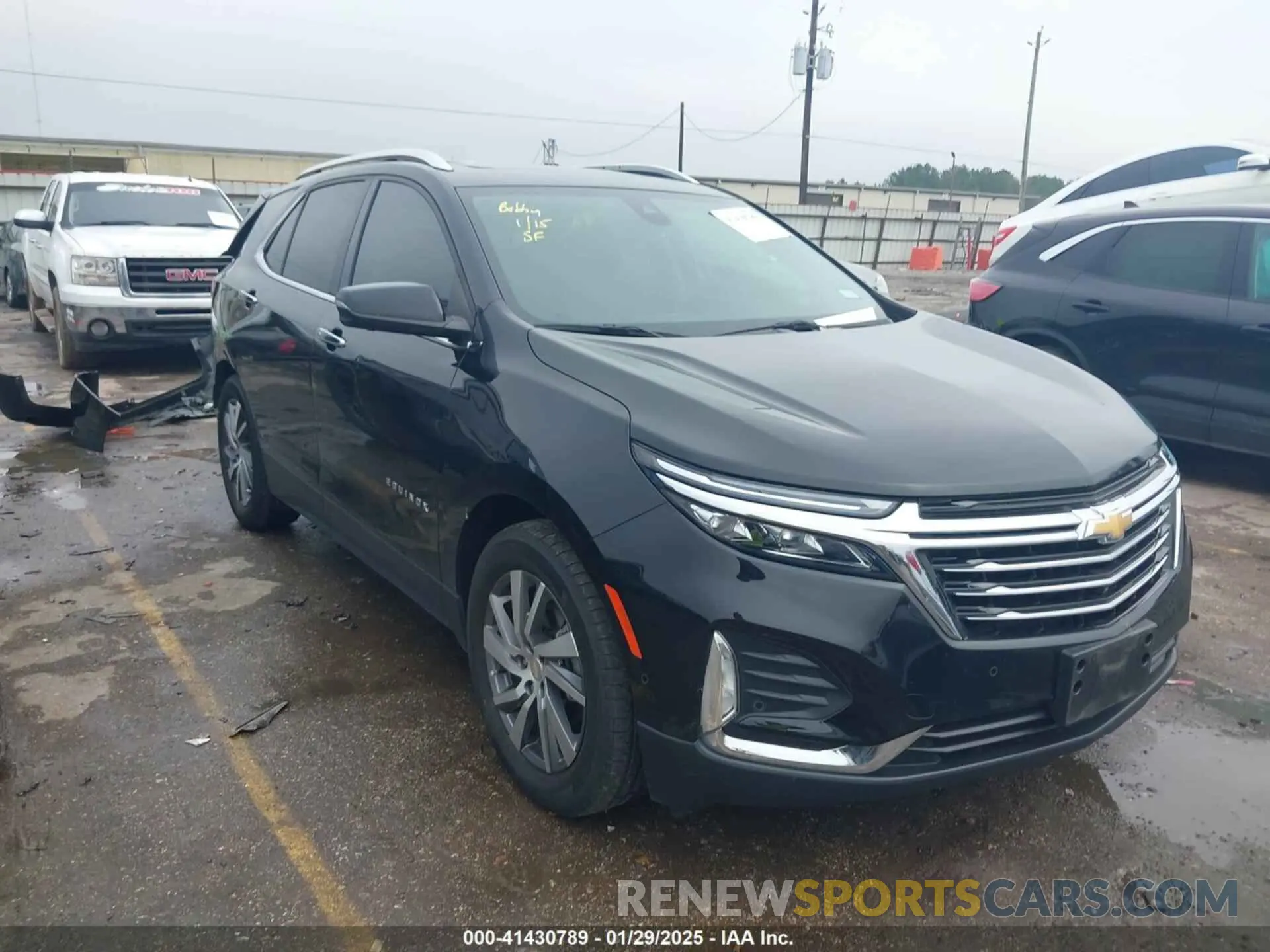 1 Photograph of a damaged car 3GNAXNEG7PL128386 CHEVROLET EQUINOX 2023