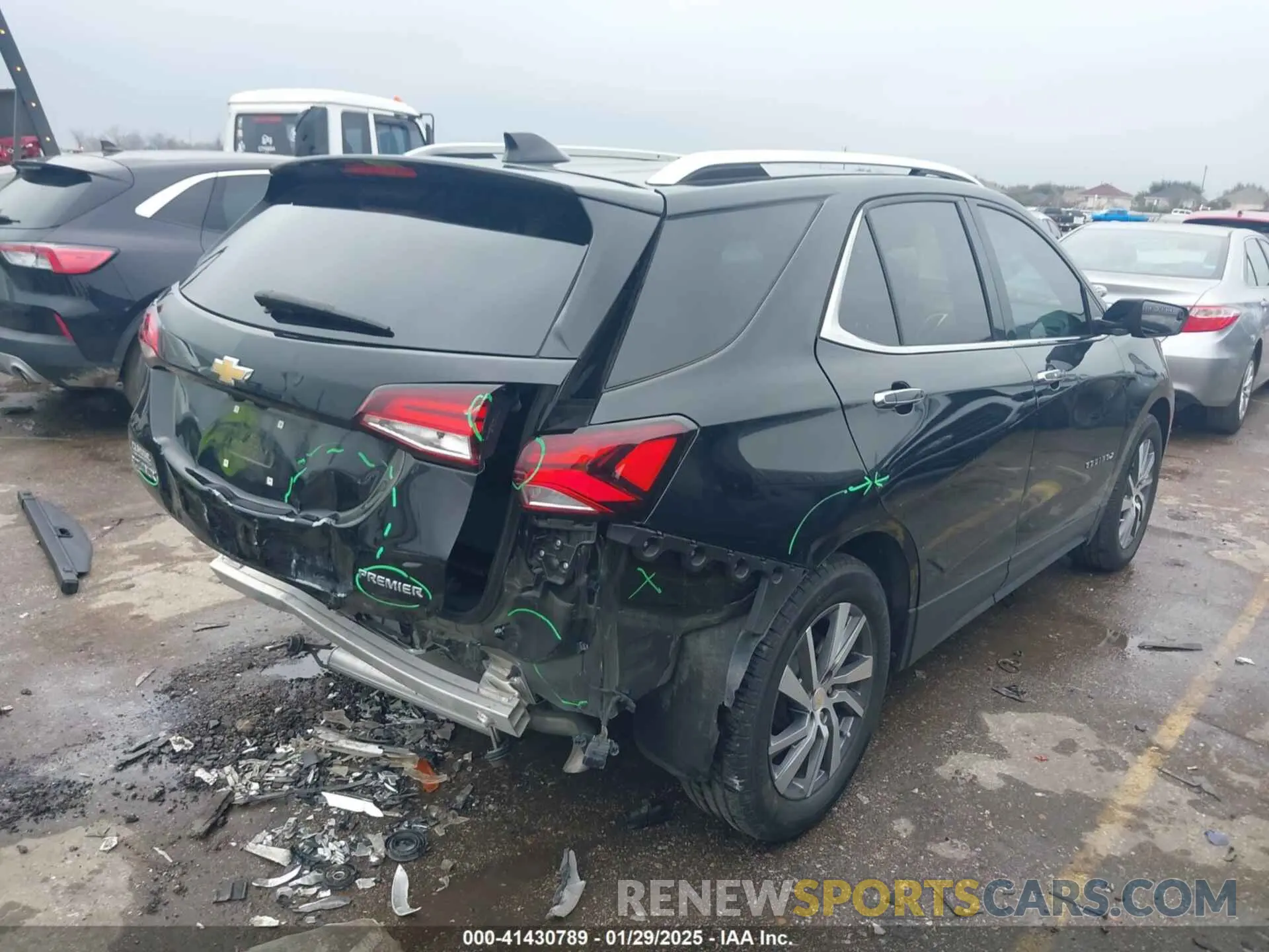 4 Photograph of a damaged car 3GNAXNEG7PL128386 CHEVROLET EQUINOX 2023
