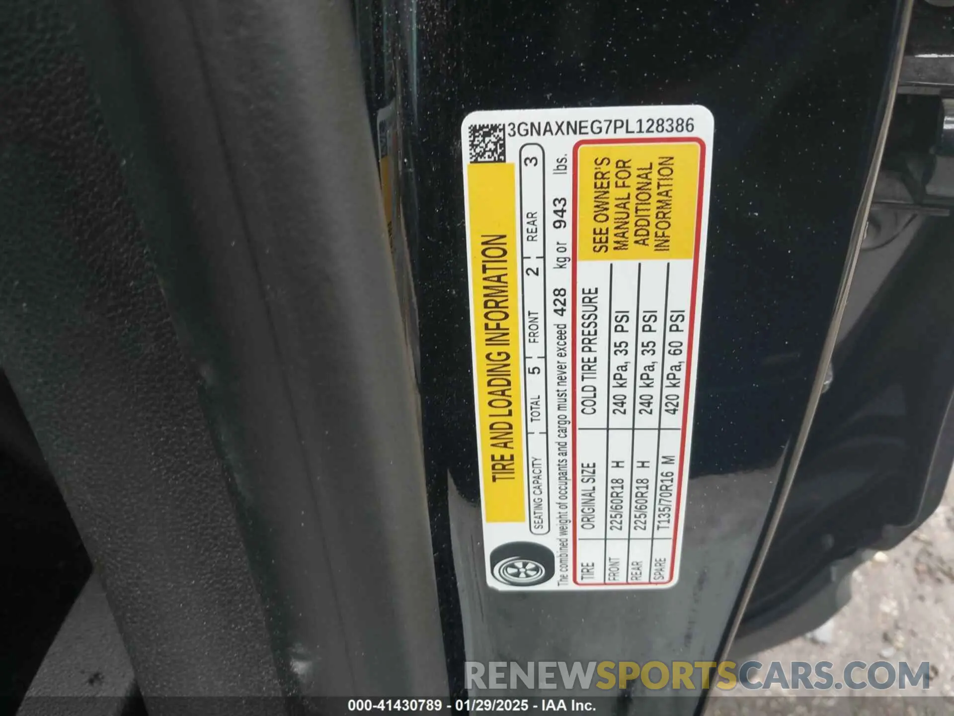 9 Photograph of a damaged car 3GNAXNEG7PL128386 CHEVROLET EQUINOX 2023