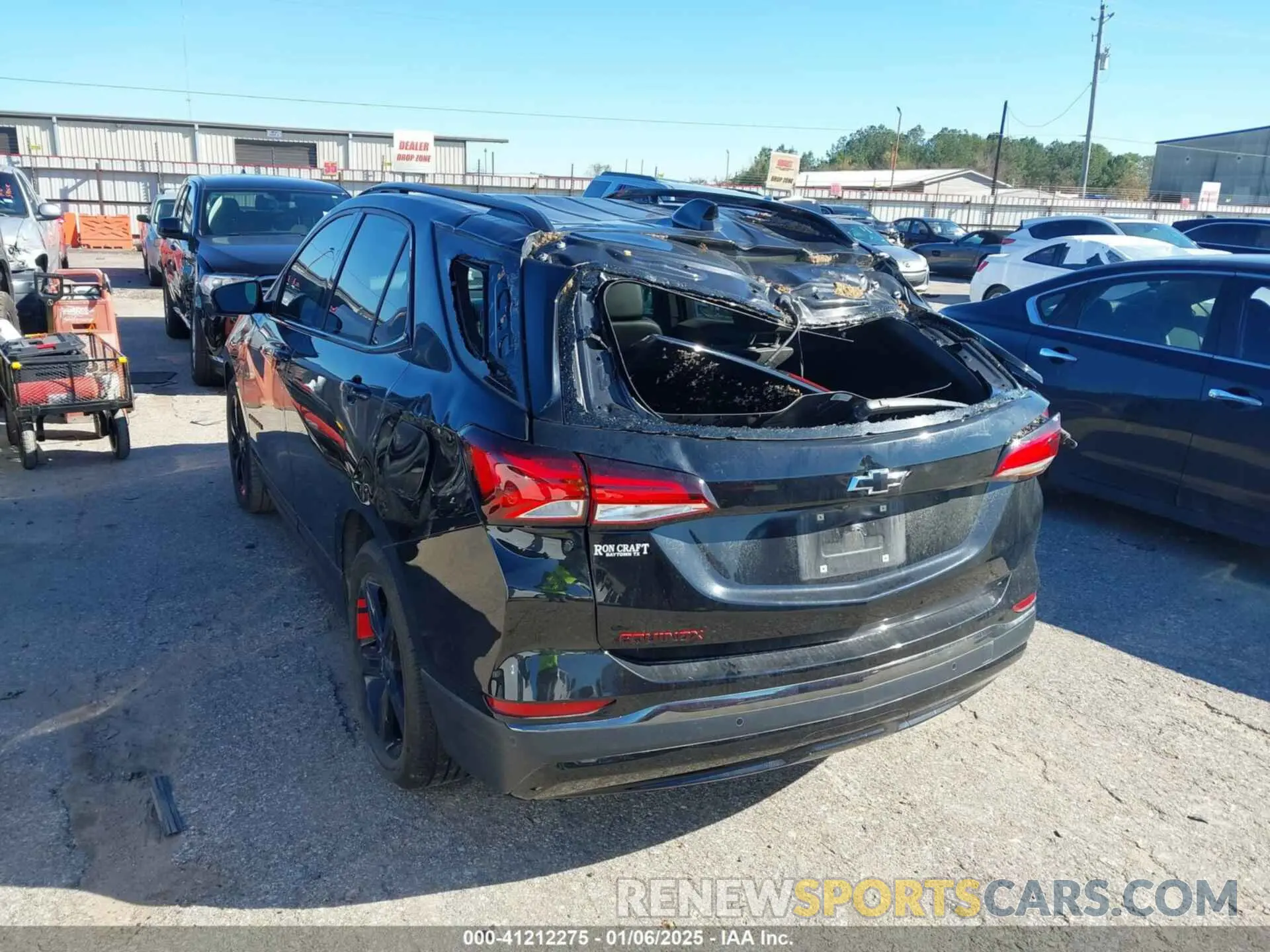3 Photograph of a damaged car 3GNAXNEG8PL240694 CHEVROLET EQUINOX 2023